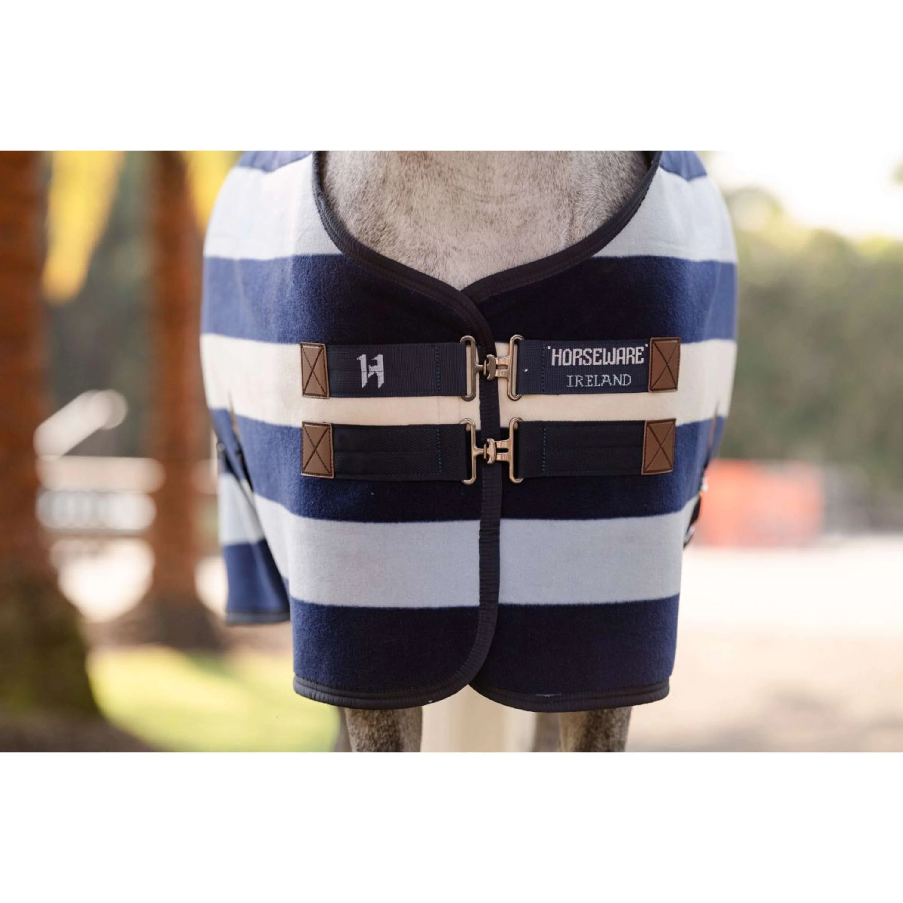 Horseware Fleece Cooler Newmarket Pony Witney Navy - Image 2
