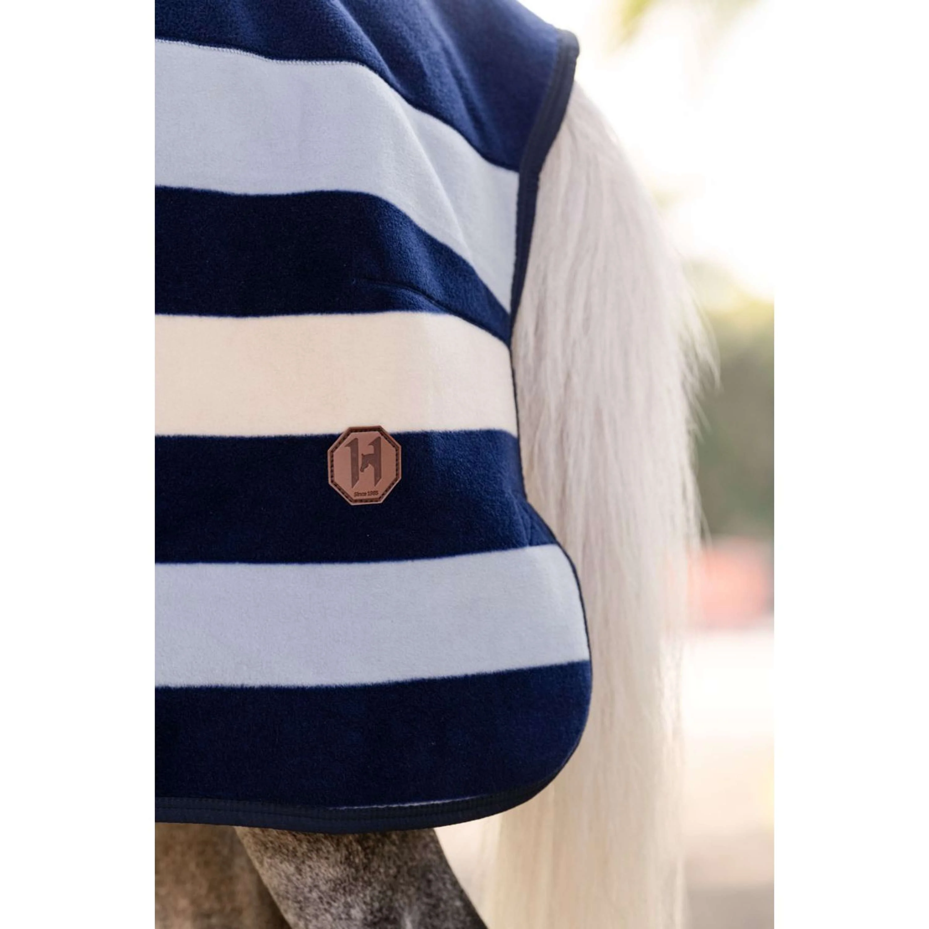 Horseware Fleece Cooler Newmarket Pony Witney Navy - Image 4