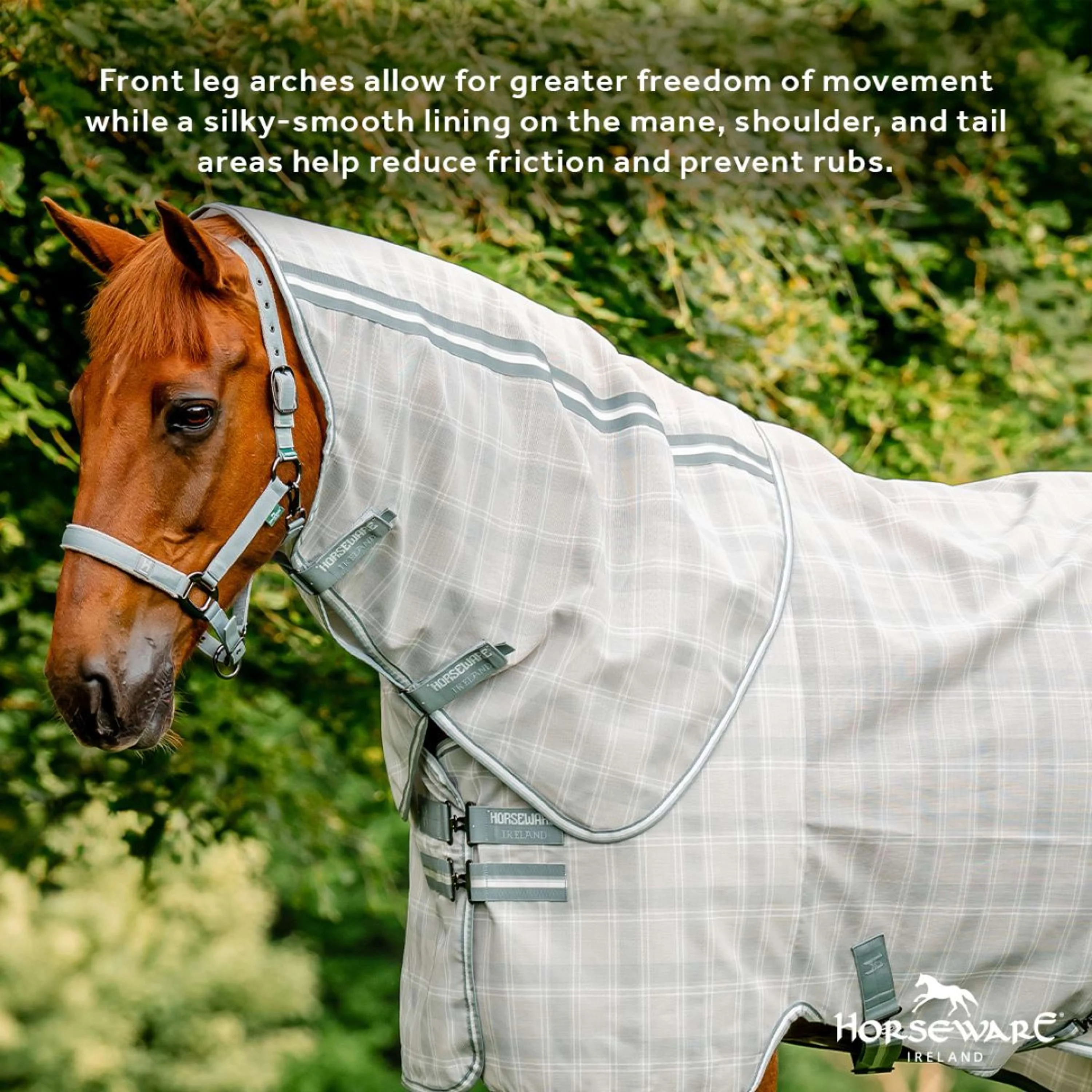 Horseware Halsstück Newmarket Witney Charcoal - Image 4