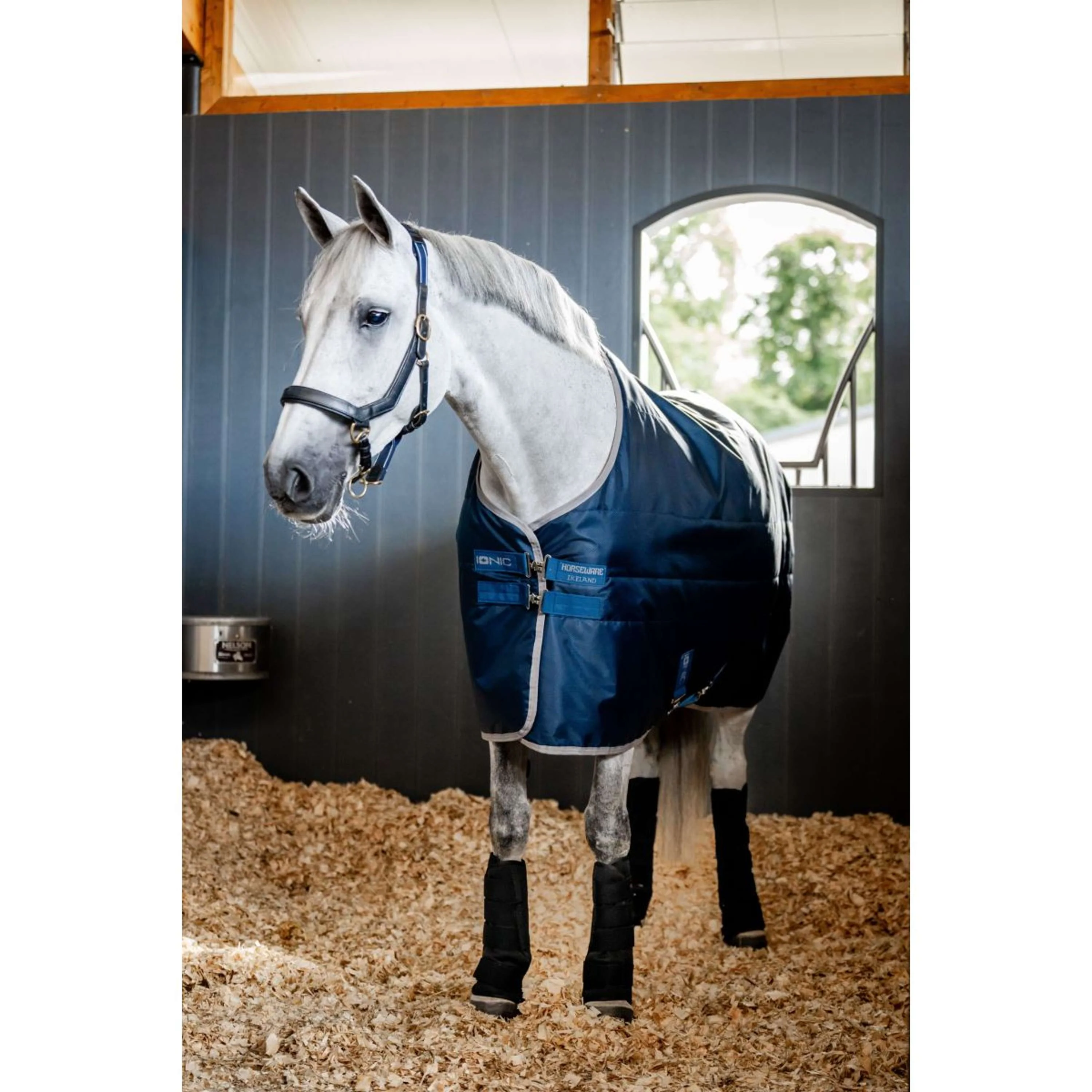 Horseware Ice Gel Stable Boots Schwarz - Image 2