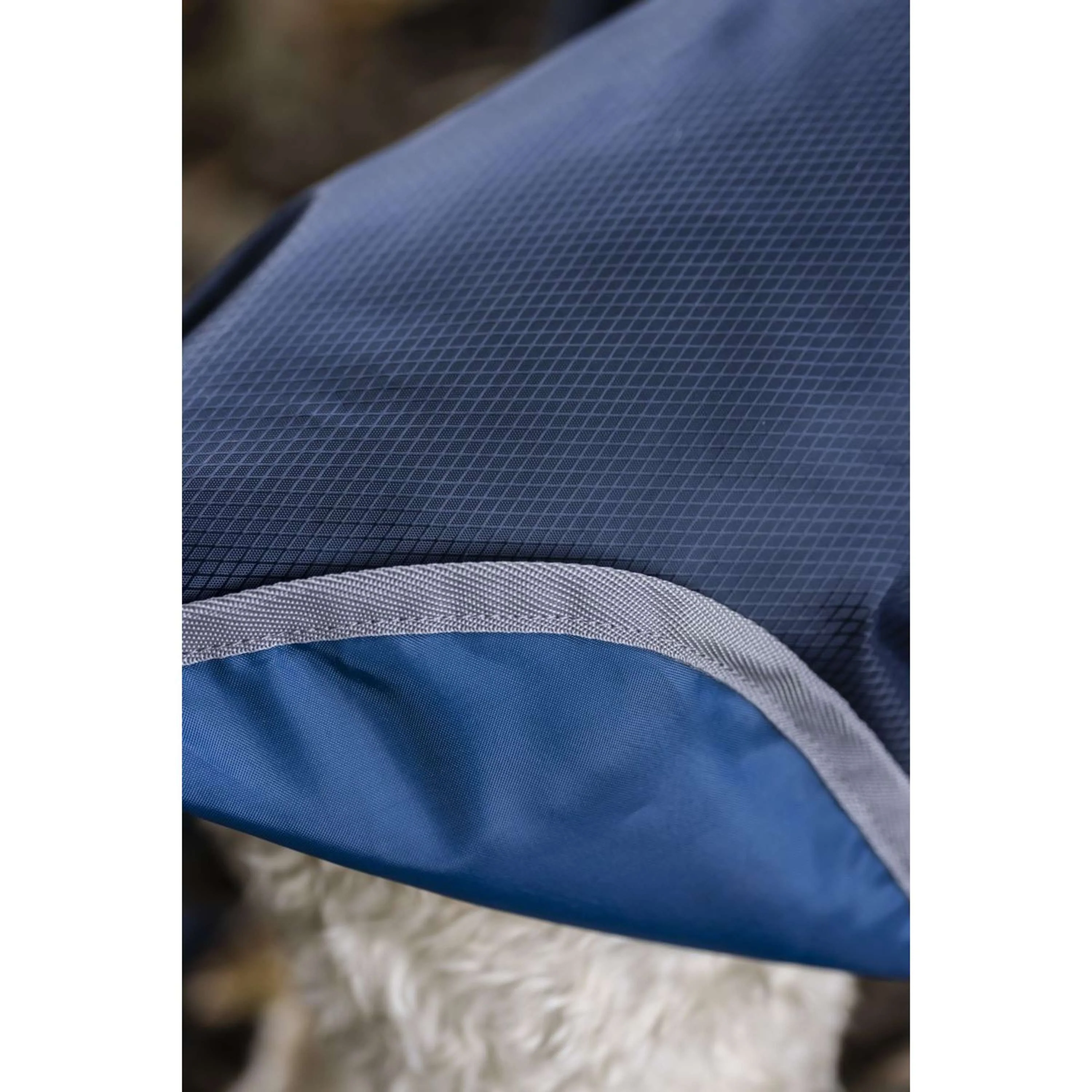 Horseware Ionic Therapy Dog Coat 50g Imperial Blue/Silver/Navy - Image 6