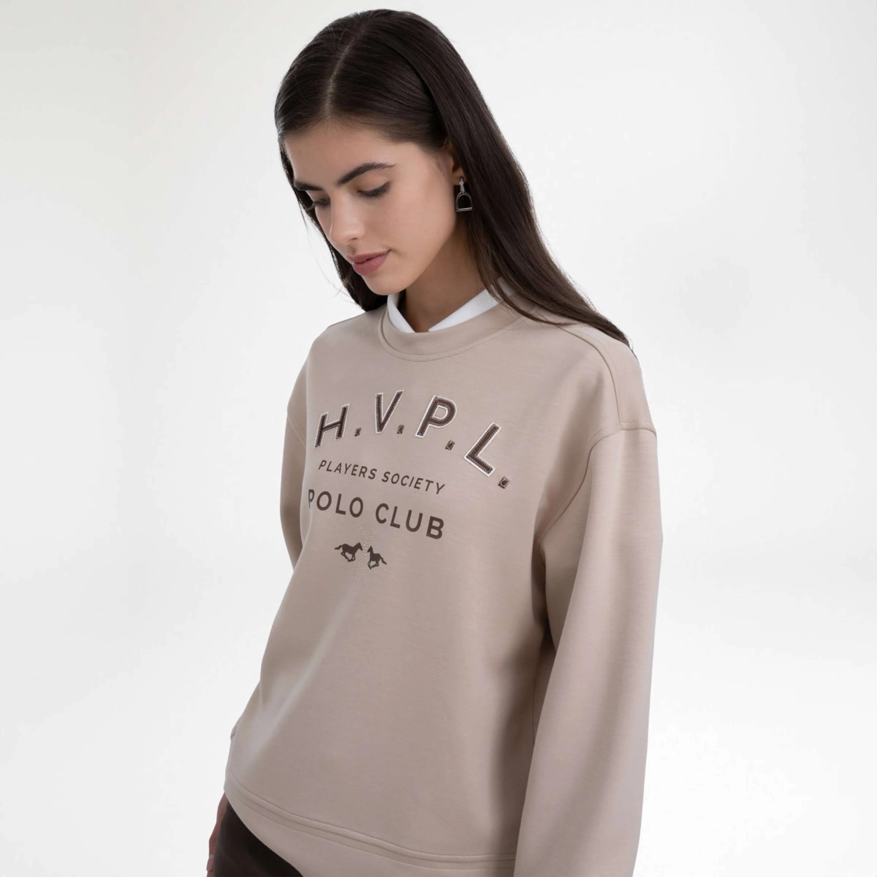 HV Polo Pullover HVPJanice Champagne - Image 4