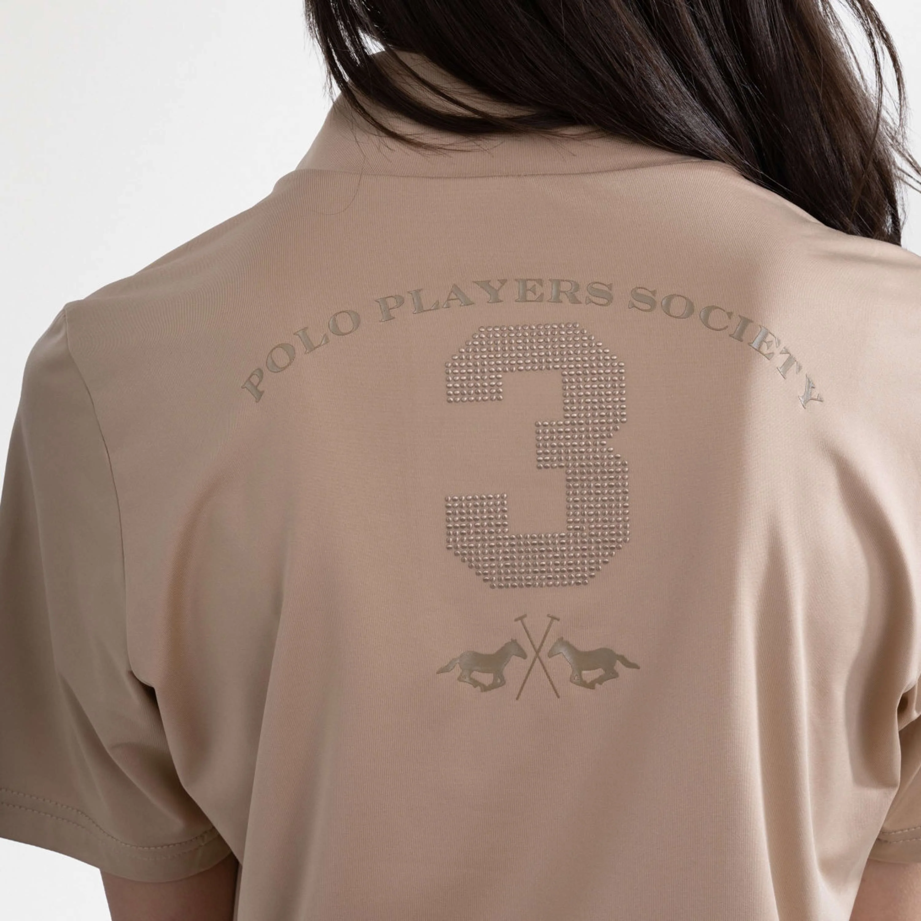 HV Polo Shirt HVPFavourite Champagne - Image 3