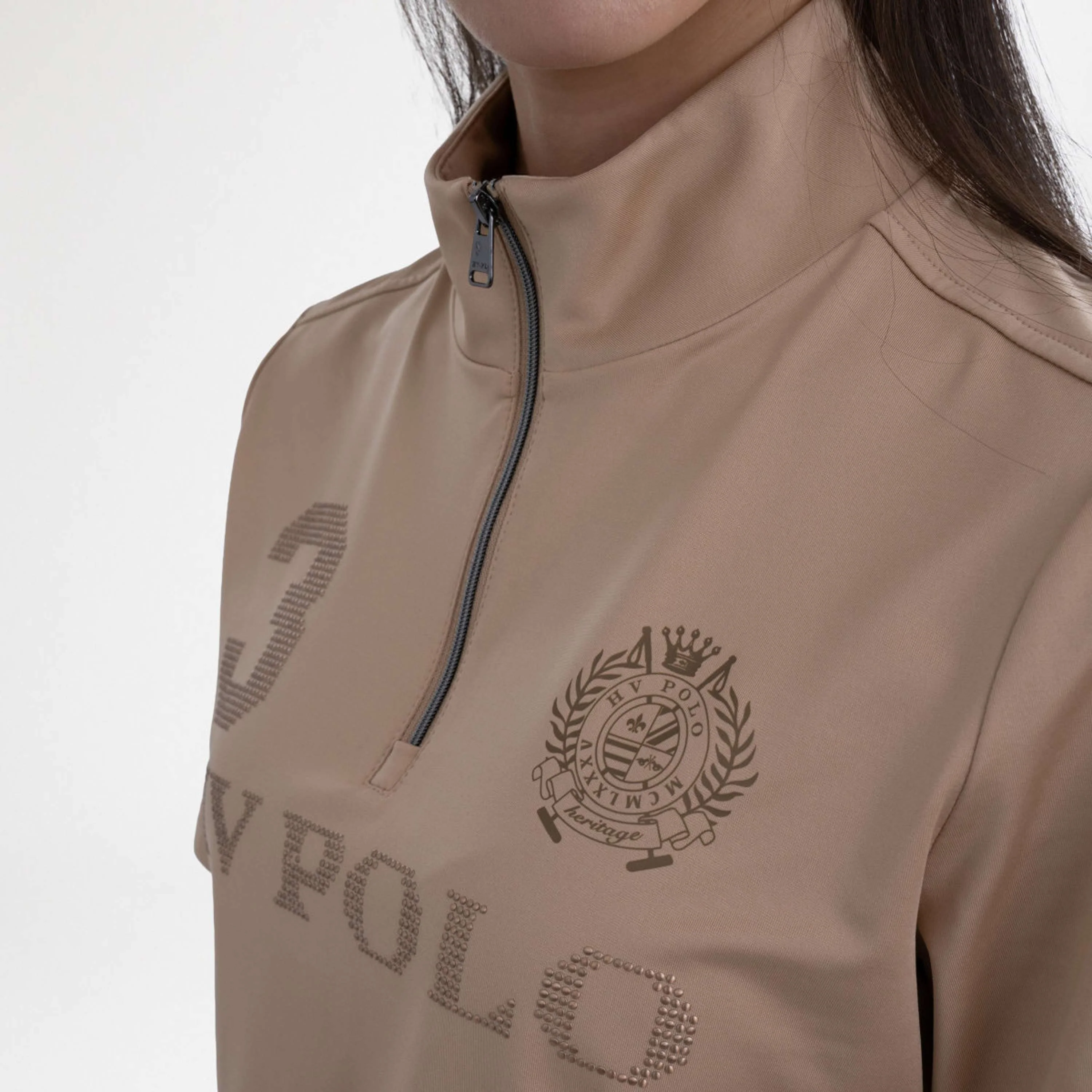 HV Polo Shirt HVPFavourite Champagne - Image 4