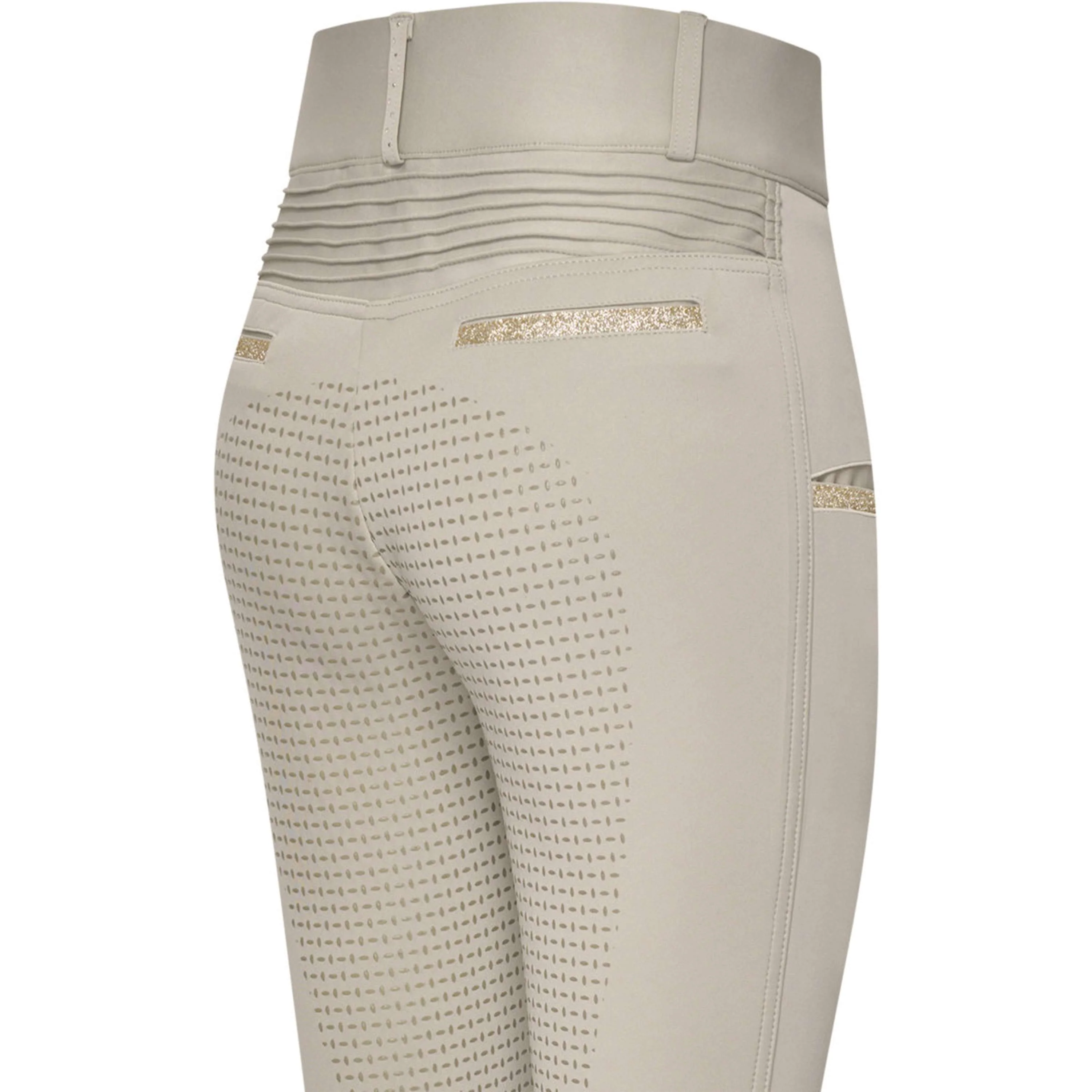 Imperial Riding Reitleggings IRHComfi Sparks Full Grip Grau - Image 3
