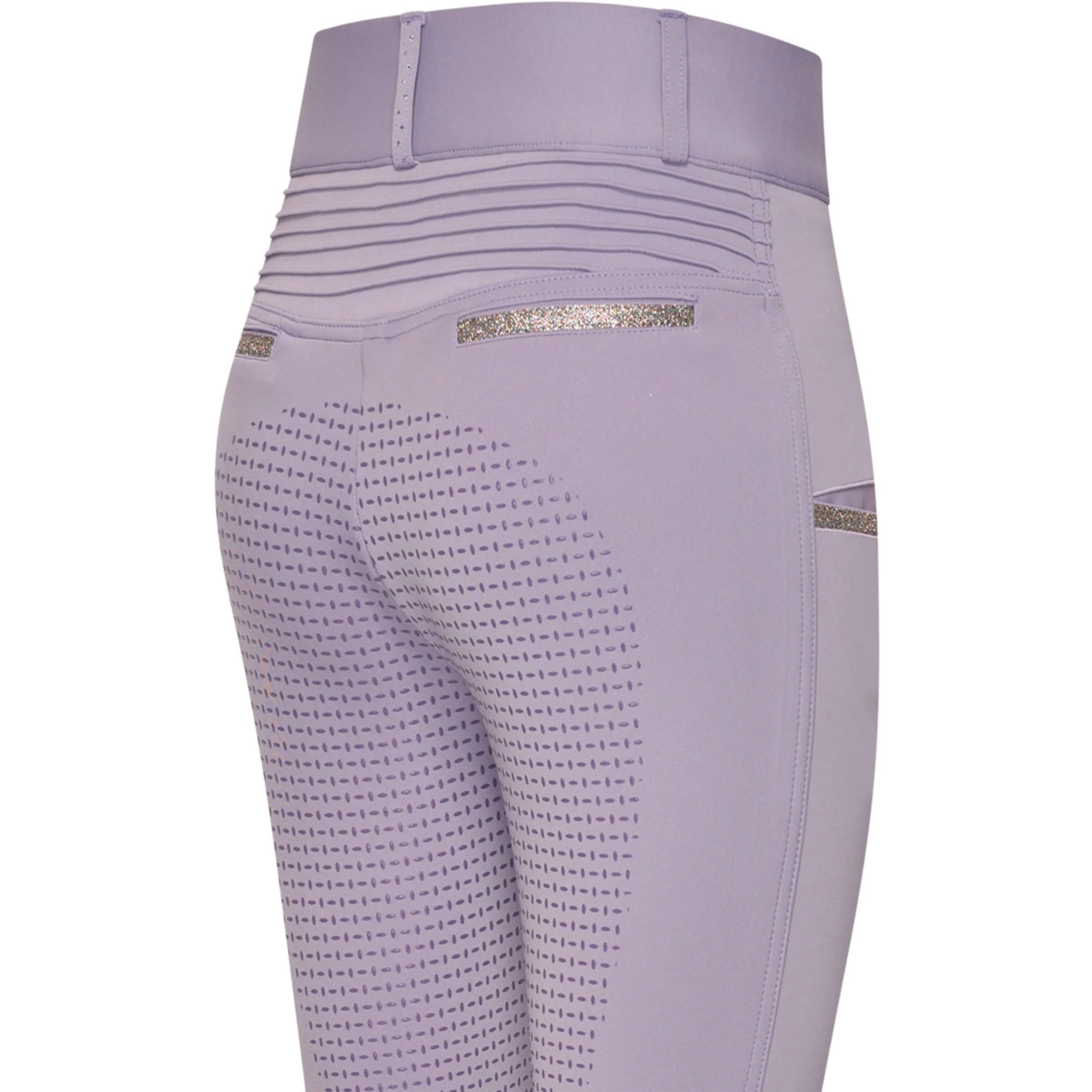 Imperial Riding Reitleggings IRHComfi Sparks Full Grip Wisteria - Image 6