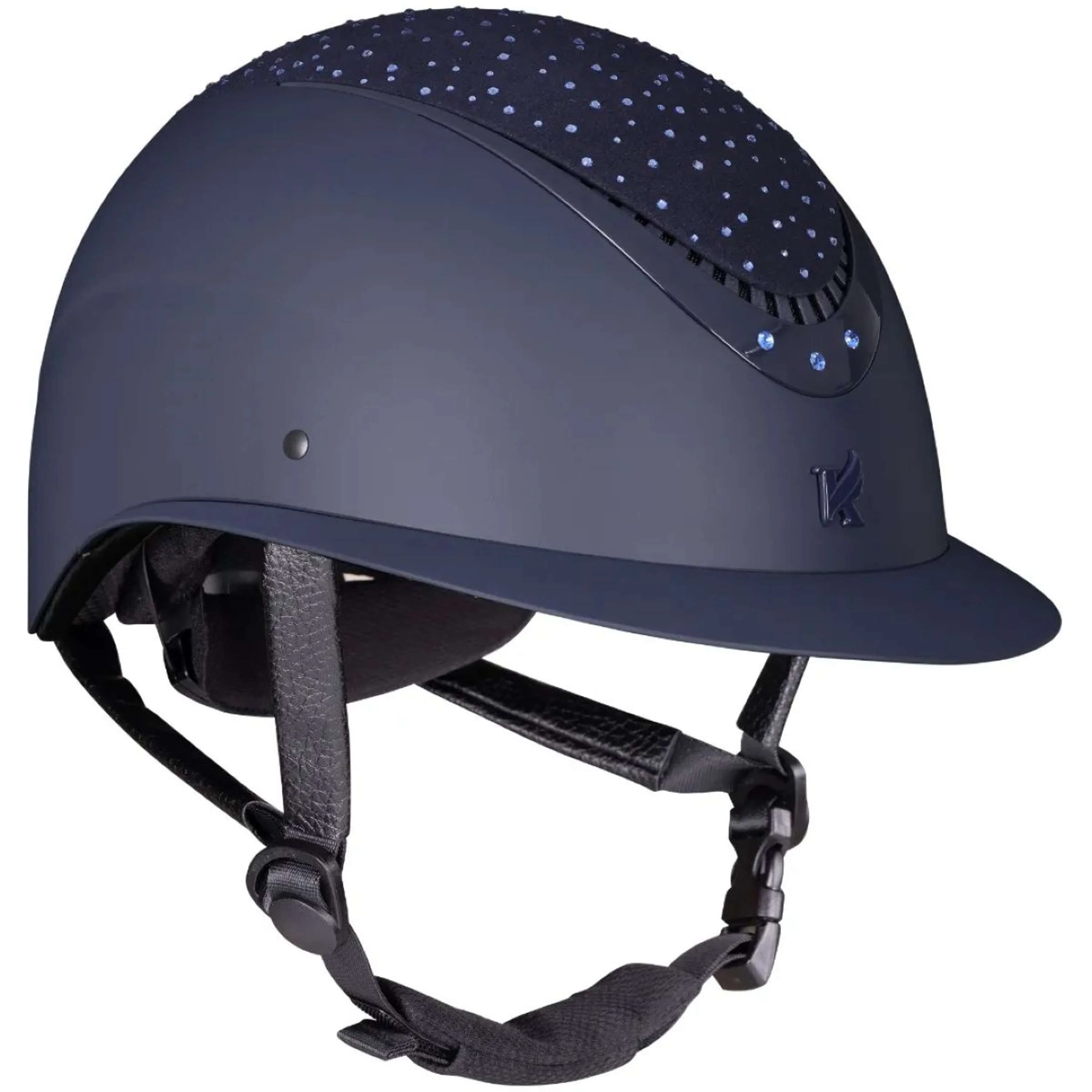 Karben by Shires Reithelm Viola Ellipse Navy - Image 2