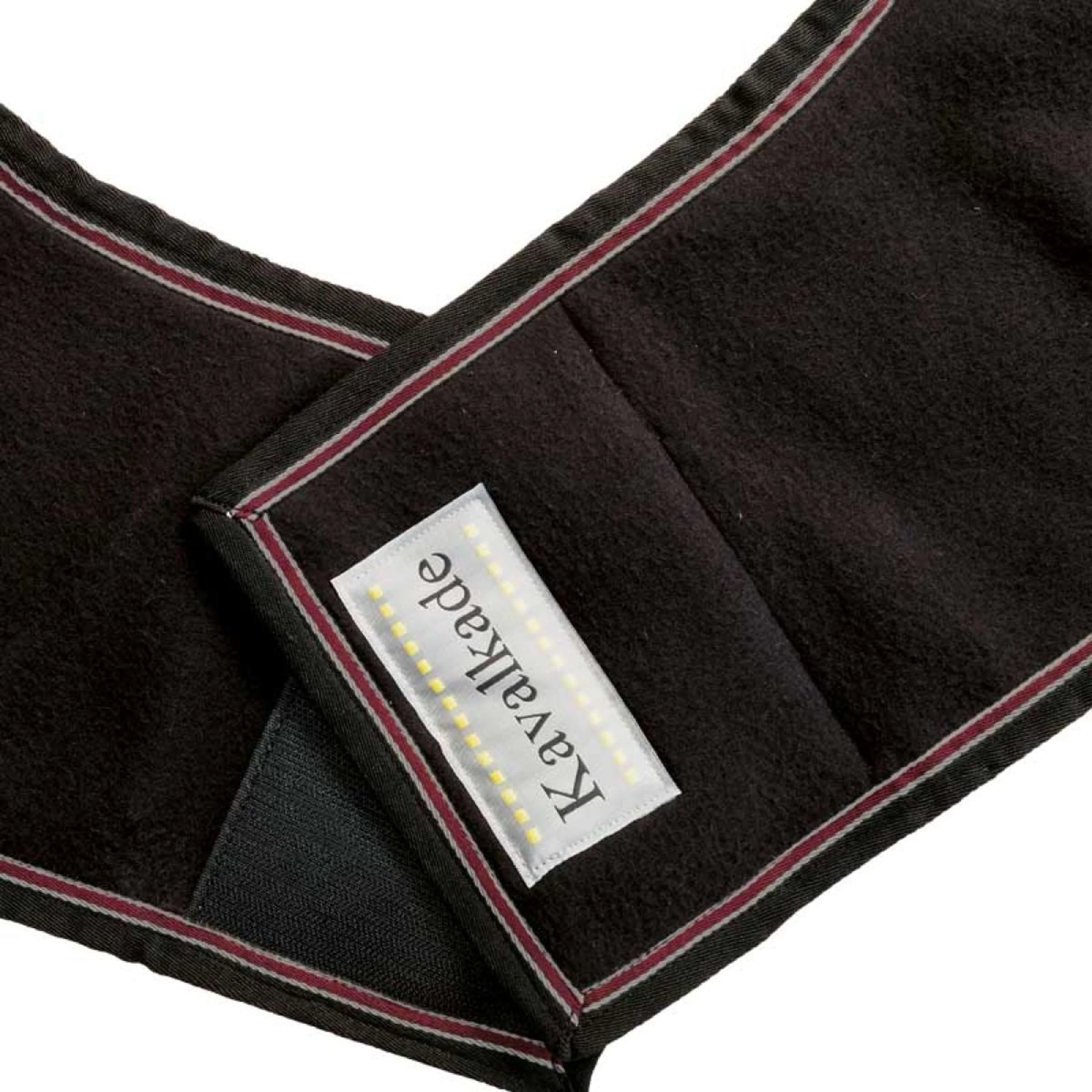 Kavalkade Ausreitdecke Work Fleece Schwarz - Image 3