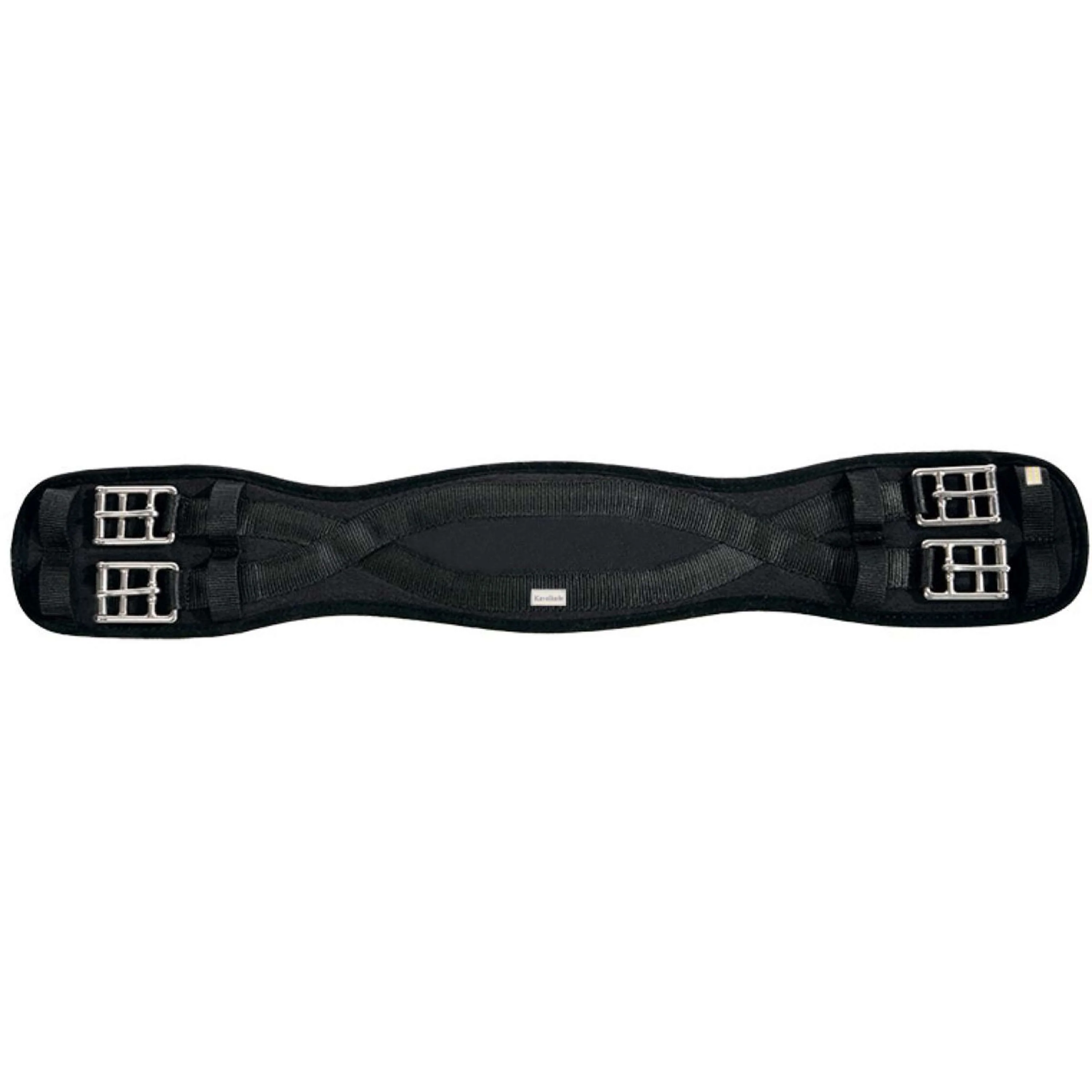 Kavalkade Sattelgurt Klimatex ohne Gummiband Dressage Schwarz