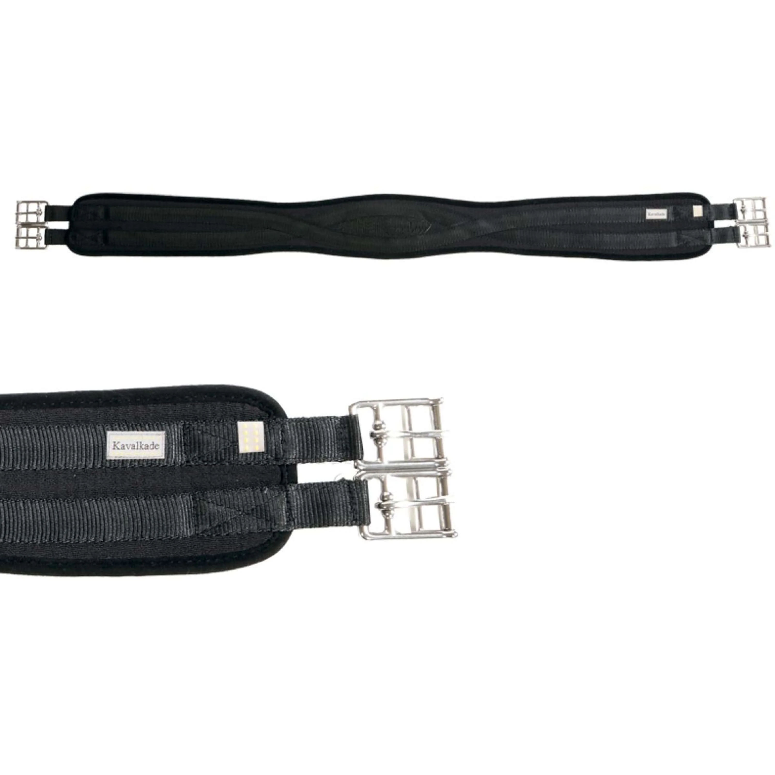 Kavalkade Sattelgurt Klimatex ohne Gummiband Schwarz - Image 2