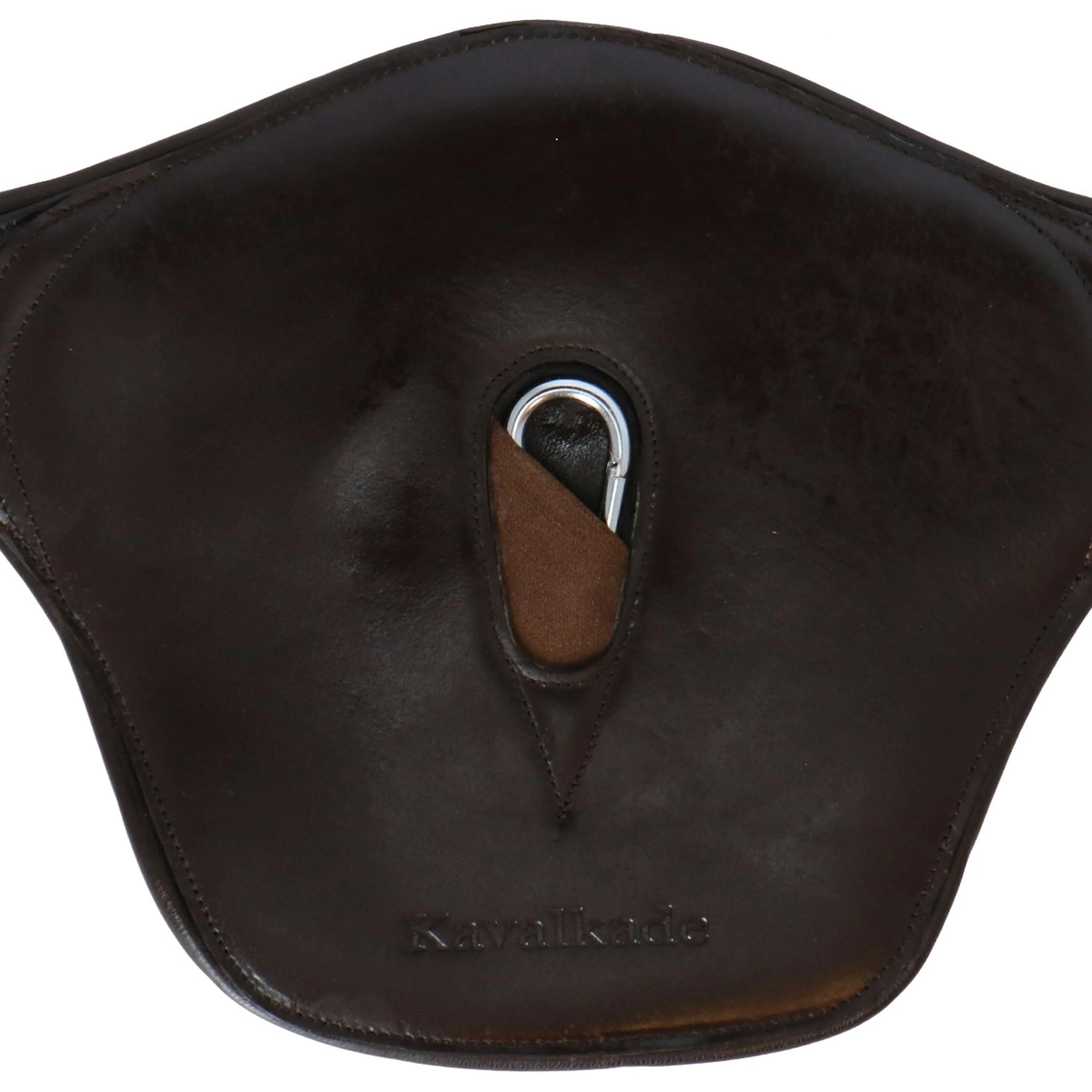 Kavalkade Sattelgurt Soft`n Safe mit Bauchlatz Braun - Image 4