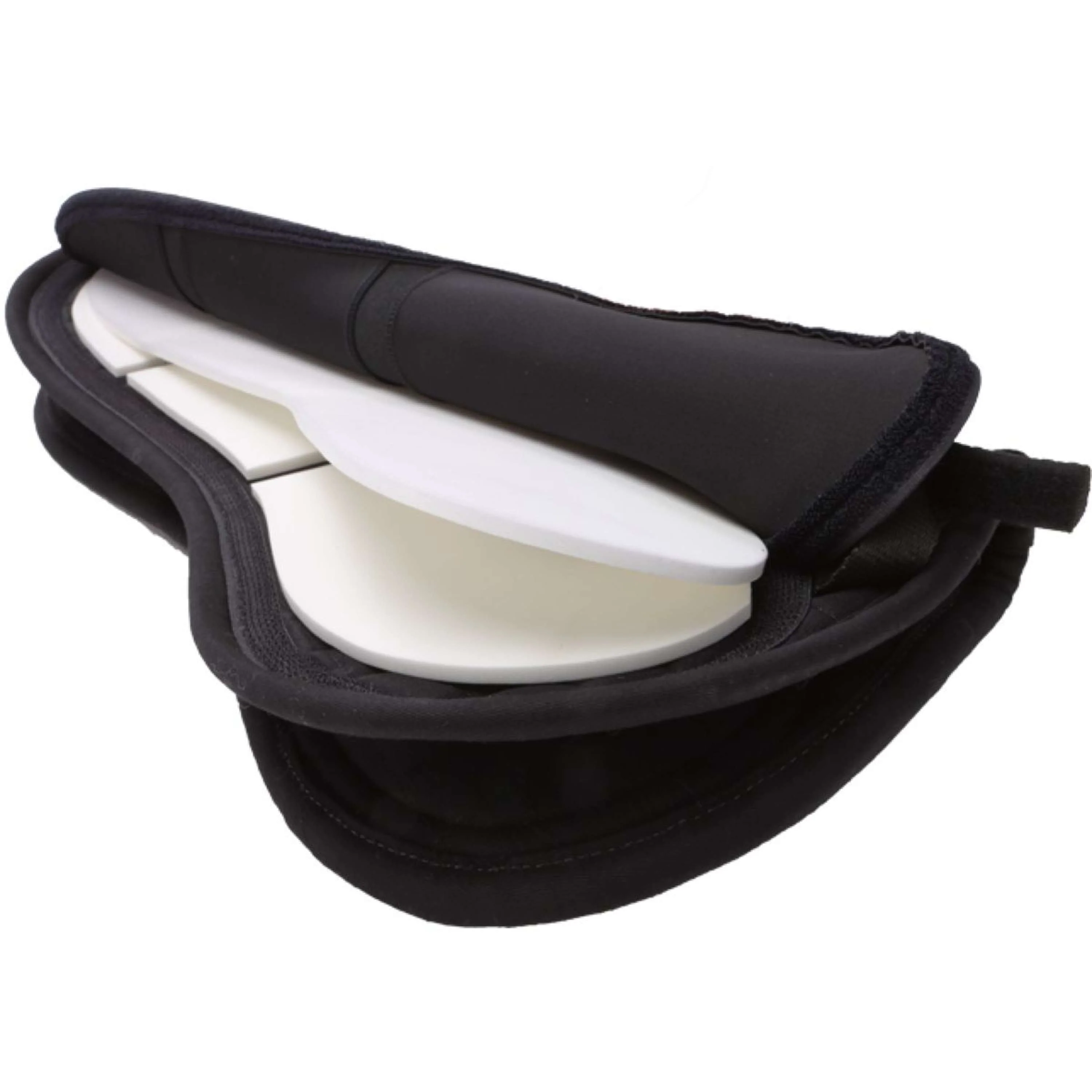 Kavalkade Sattelunterleger Kavaltop-Vario Ausgeschnitten Schwarz - Image 3
