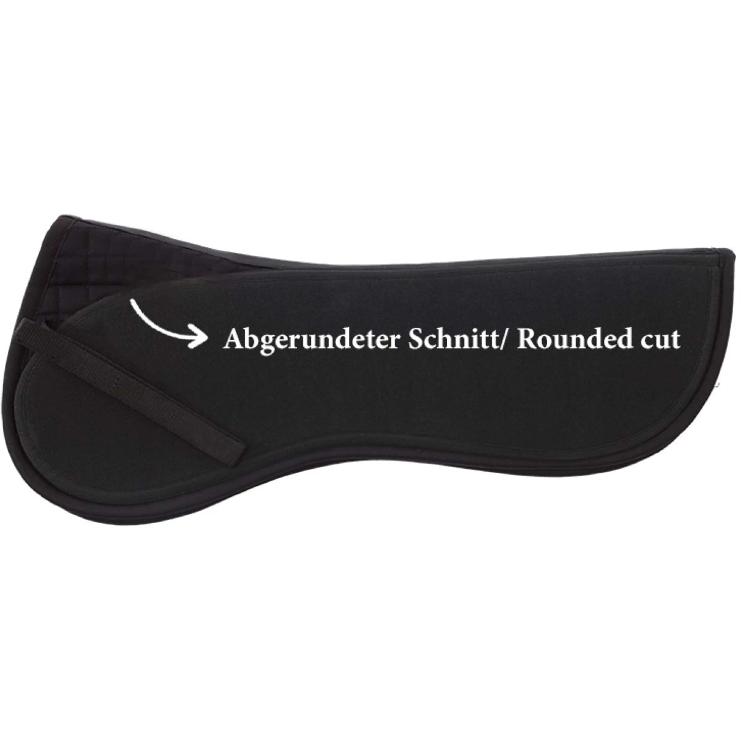 Kavalkade Sattelunterleger Kavaltop-Vario Ausgeschnitten Schwarz - Image 4