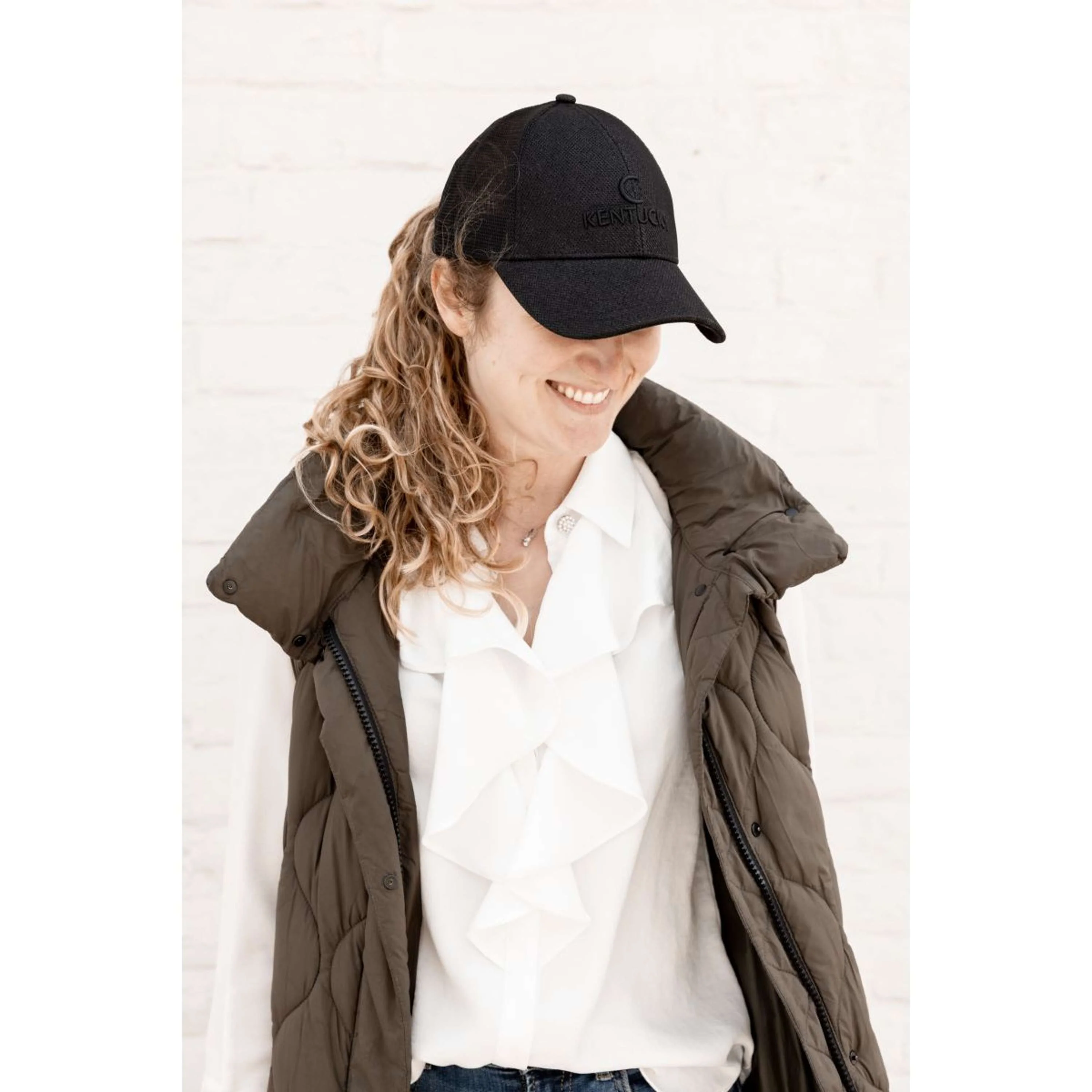 Kentucky Trucker Cap Glitter Schwarz - Image 4