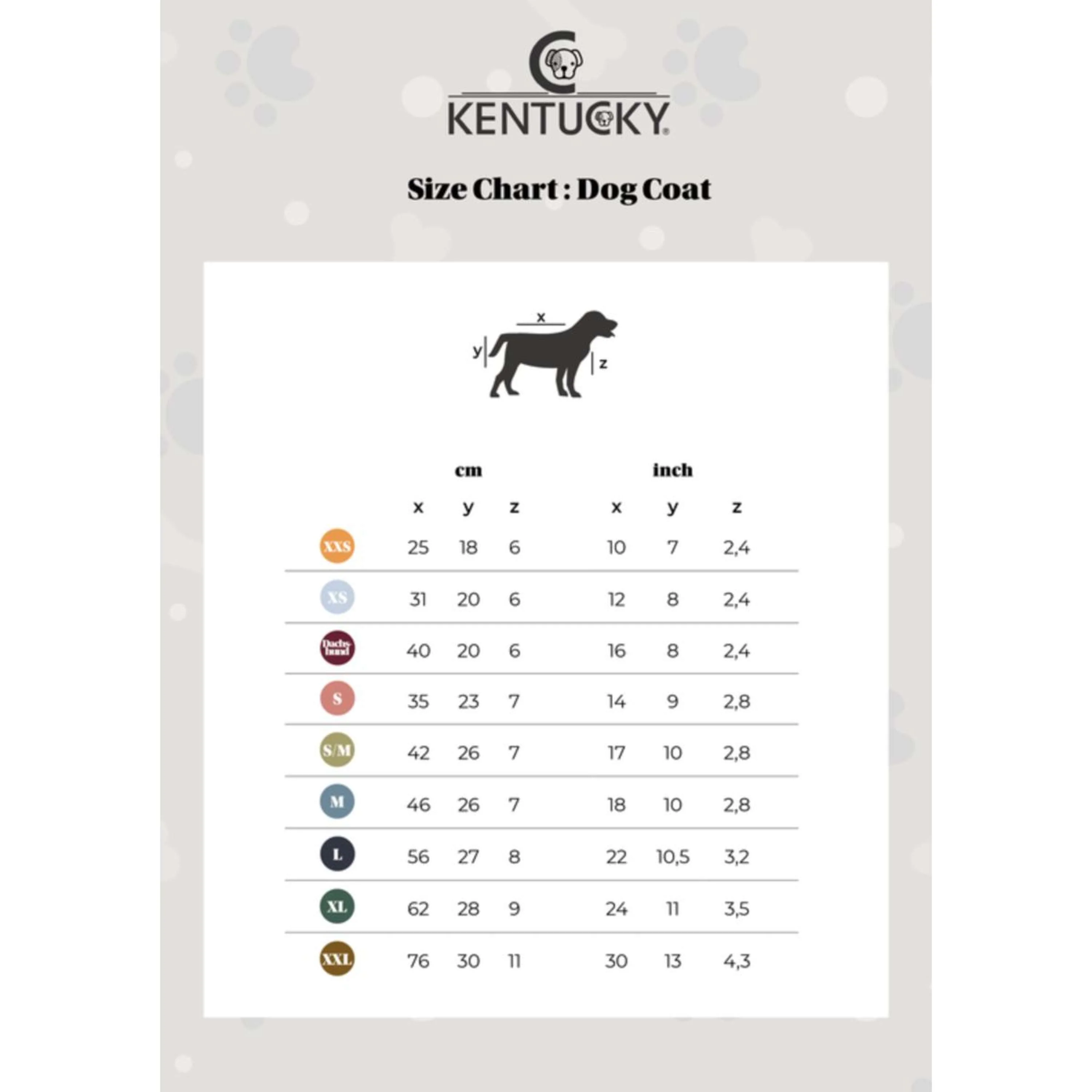 Kentucky Hundejacke Original Royal Navy - Image 11