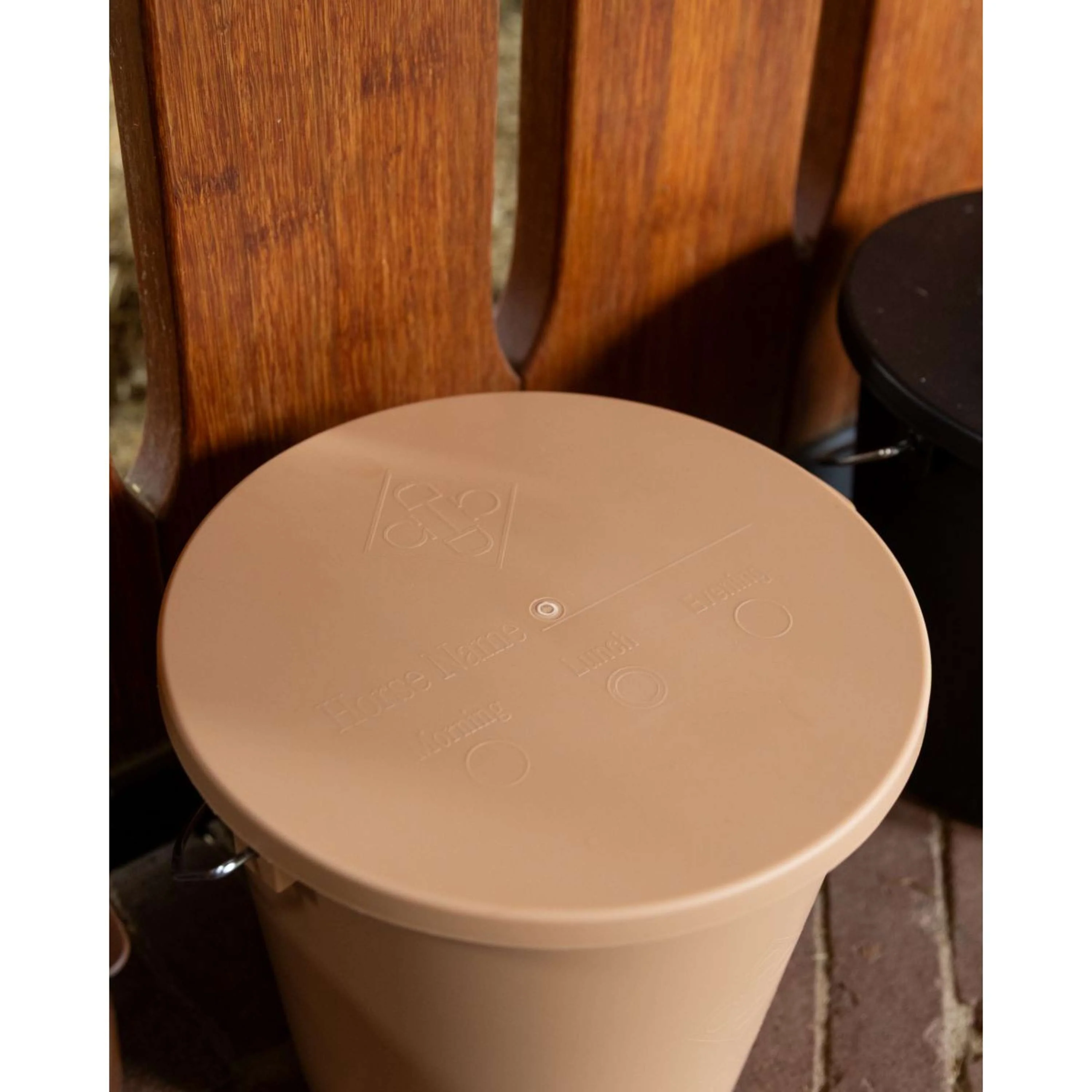 Kentucky Eimer mit Deckel Beige - Image 4