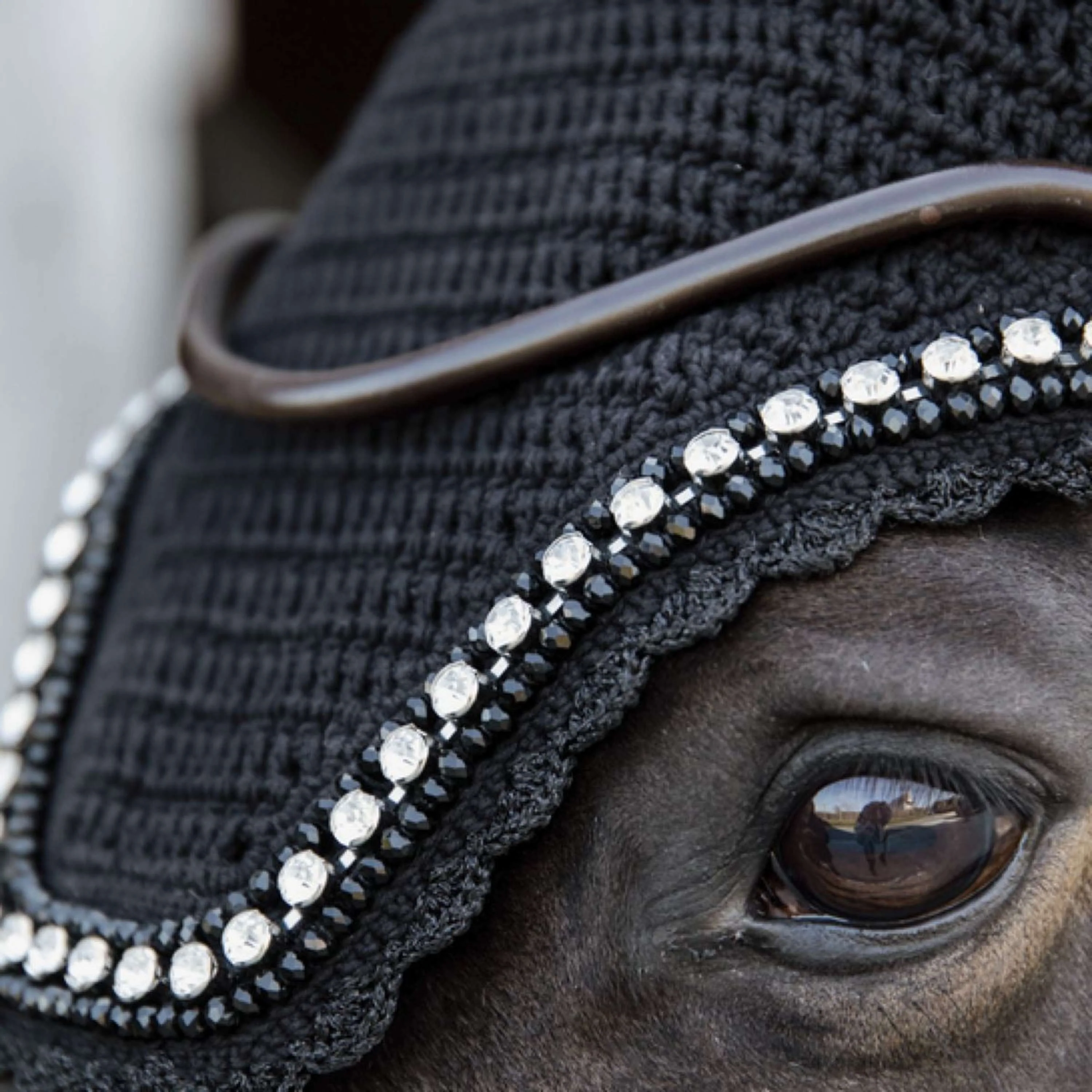 Kentucky Orhnetz Wellington Big Stone & Pearl Soundless Schwarz - Image 2