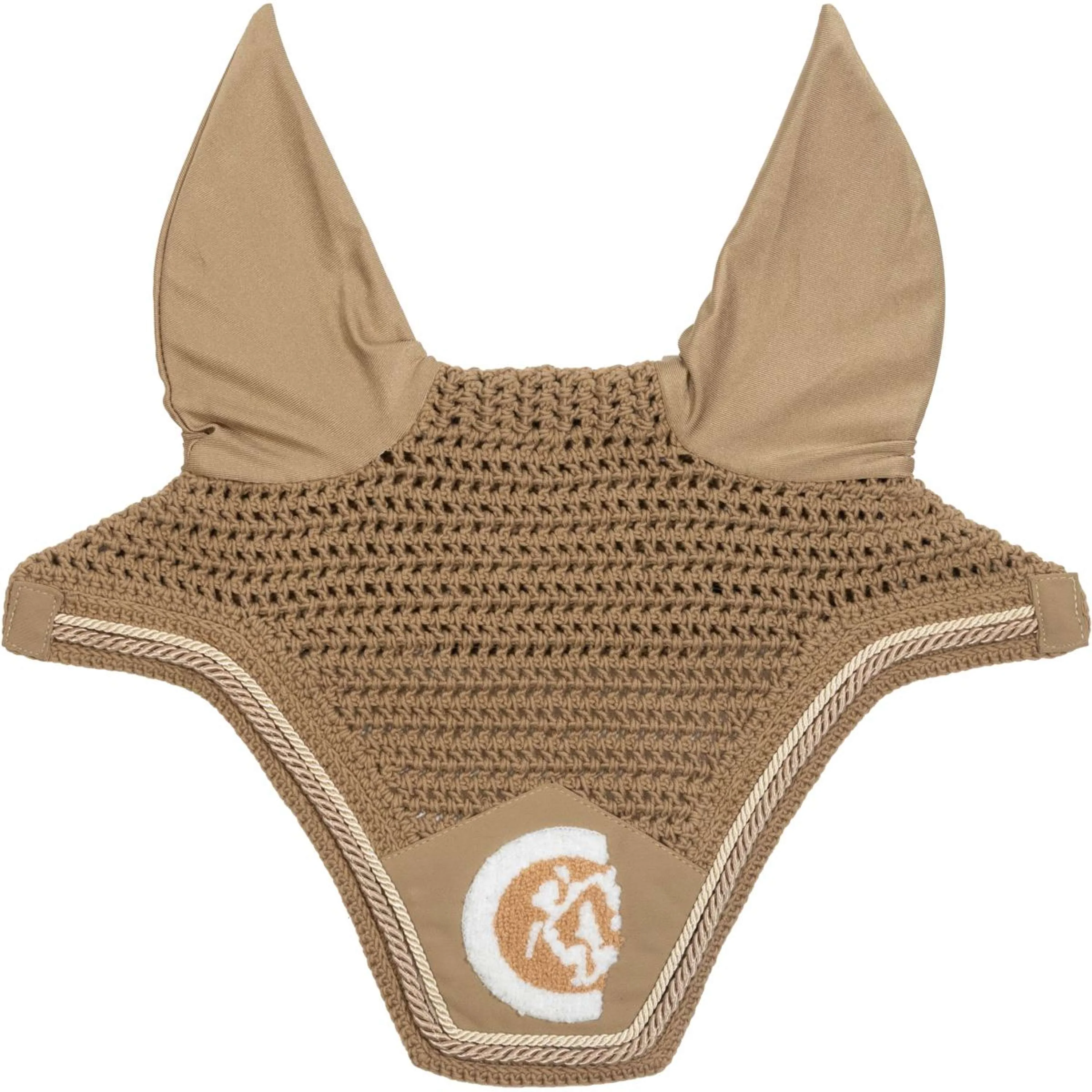 Kentucky Fliegenhaube Wellington Soundless 3D Logo Rope Beige