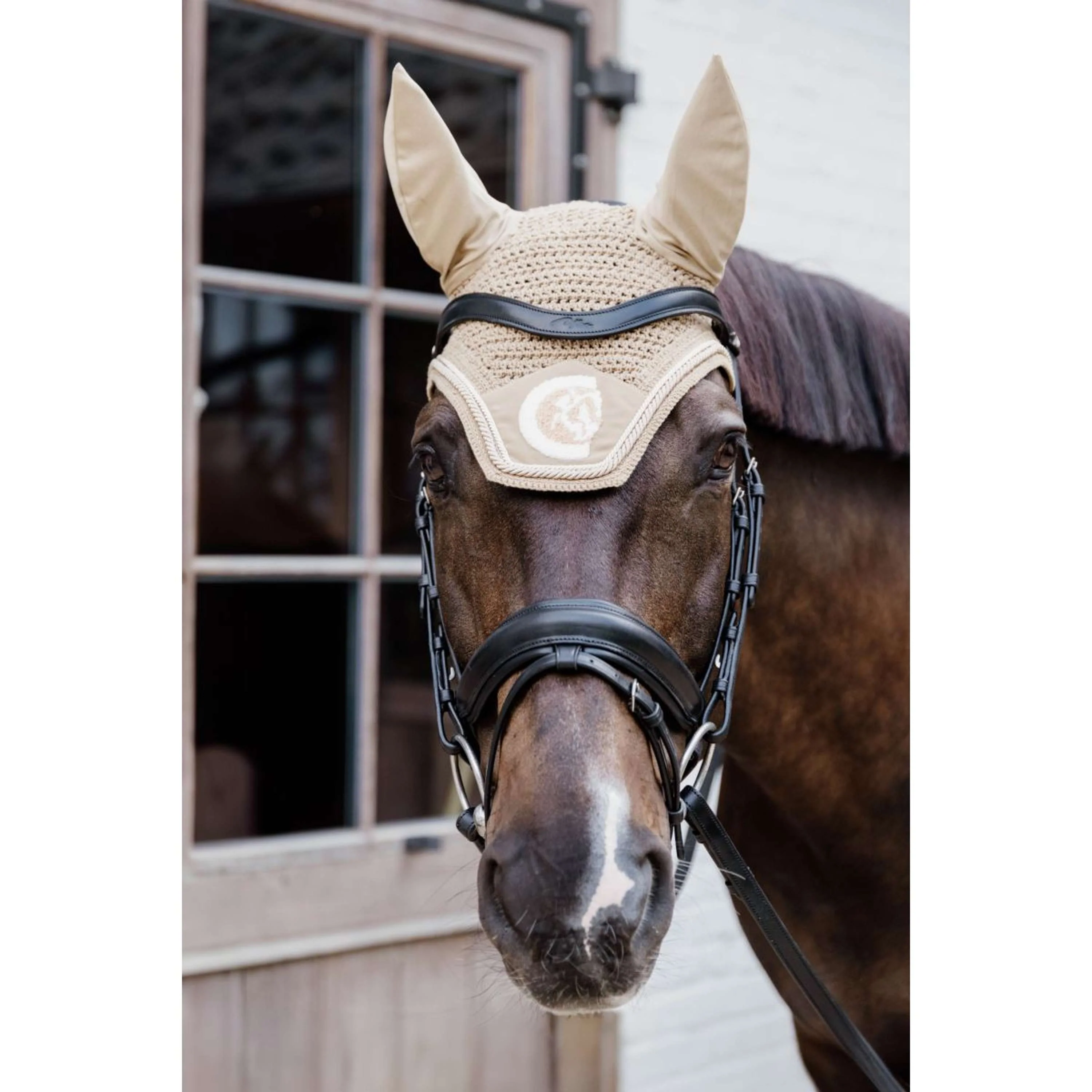 Kentucky Fliegenhaube Wellington Soundless 3D Logo Rope Beige - Image 3