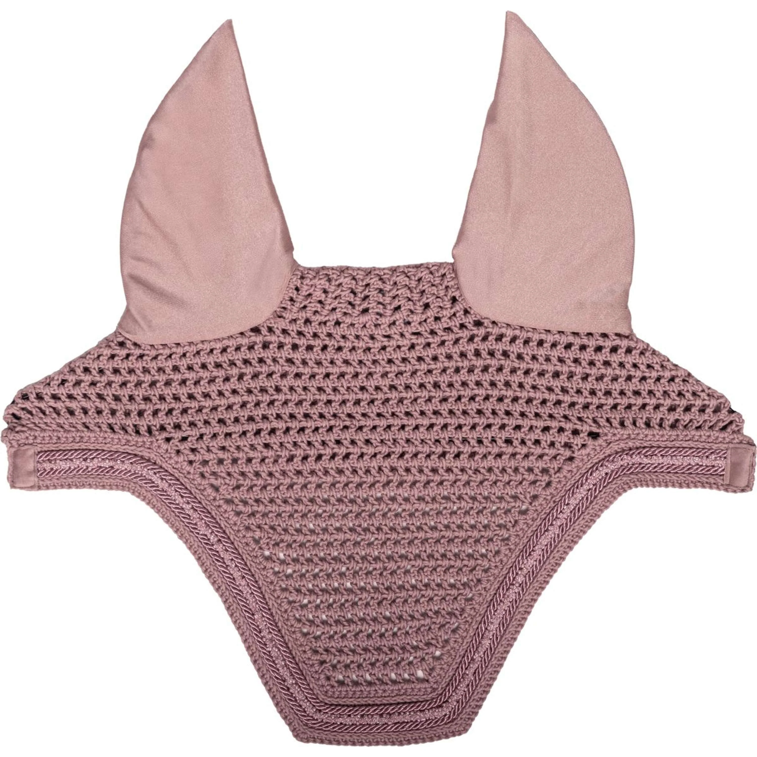 Kentucky Fliegenhaube Wellington Soundless Velvet Mini Pearls Old Rose