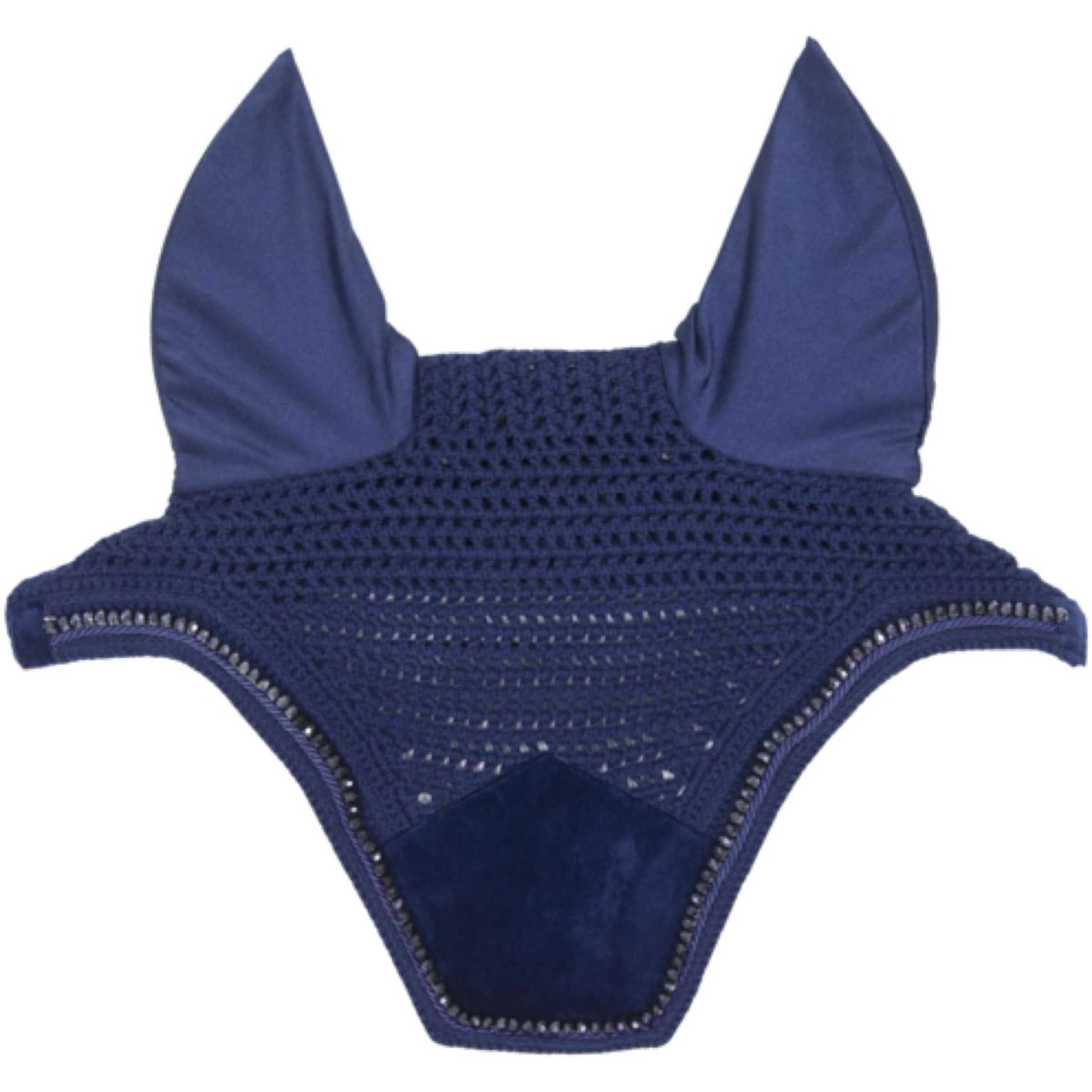 Kentucky Ohrnetz Wellington Velvet Pearls Navy - Image 3