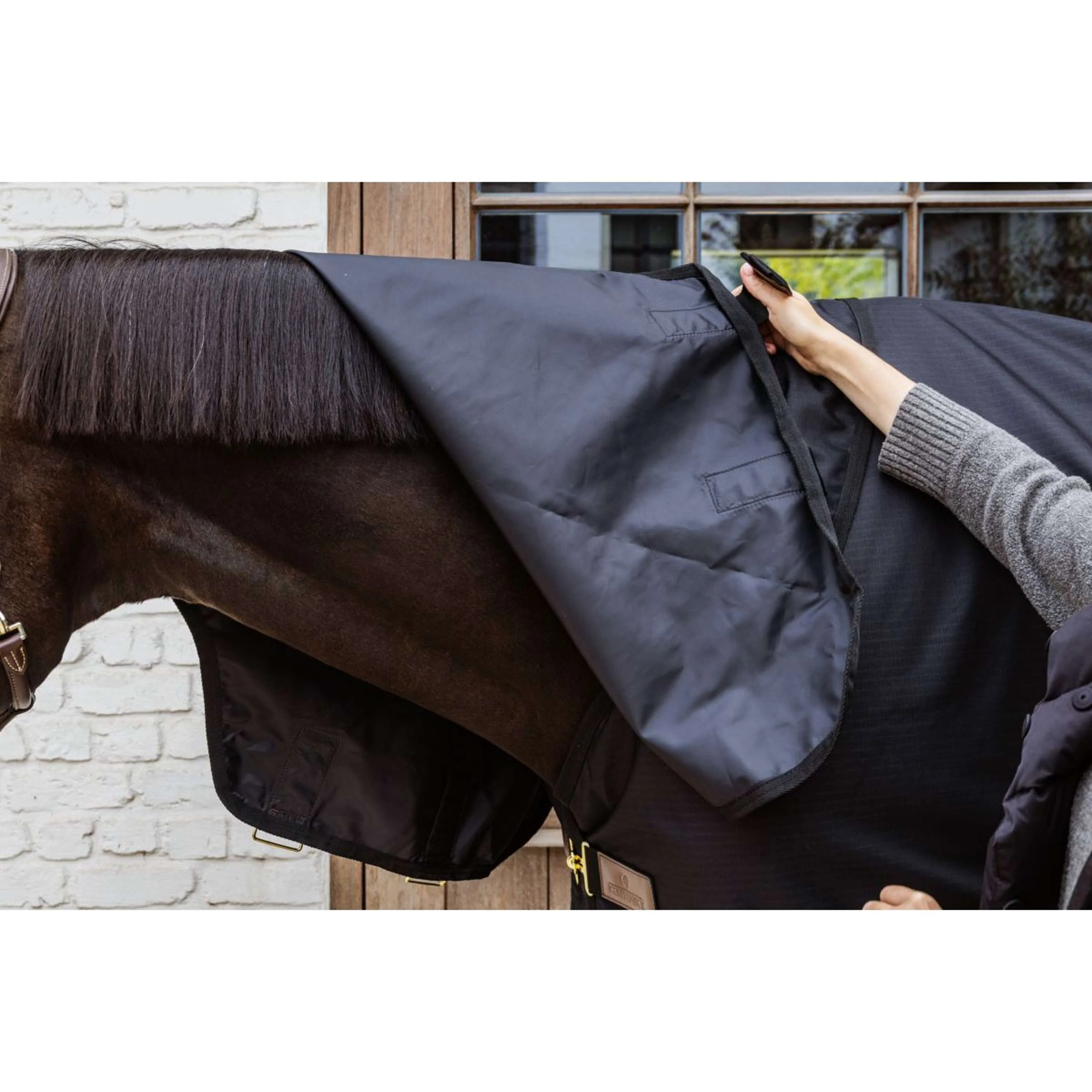 Kentucky Halsstück All Weather Waterproof Comfort 0g Schwarz - Image 4