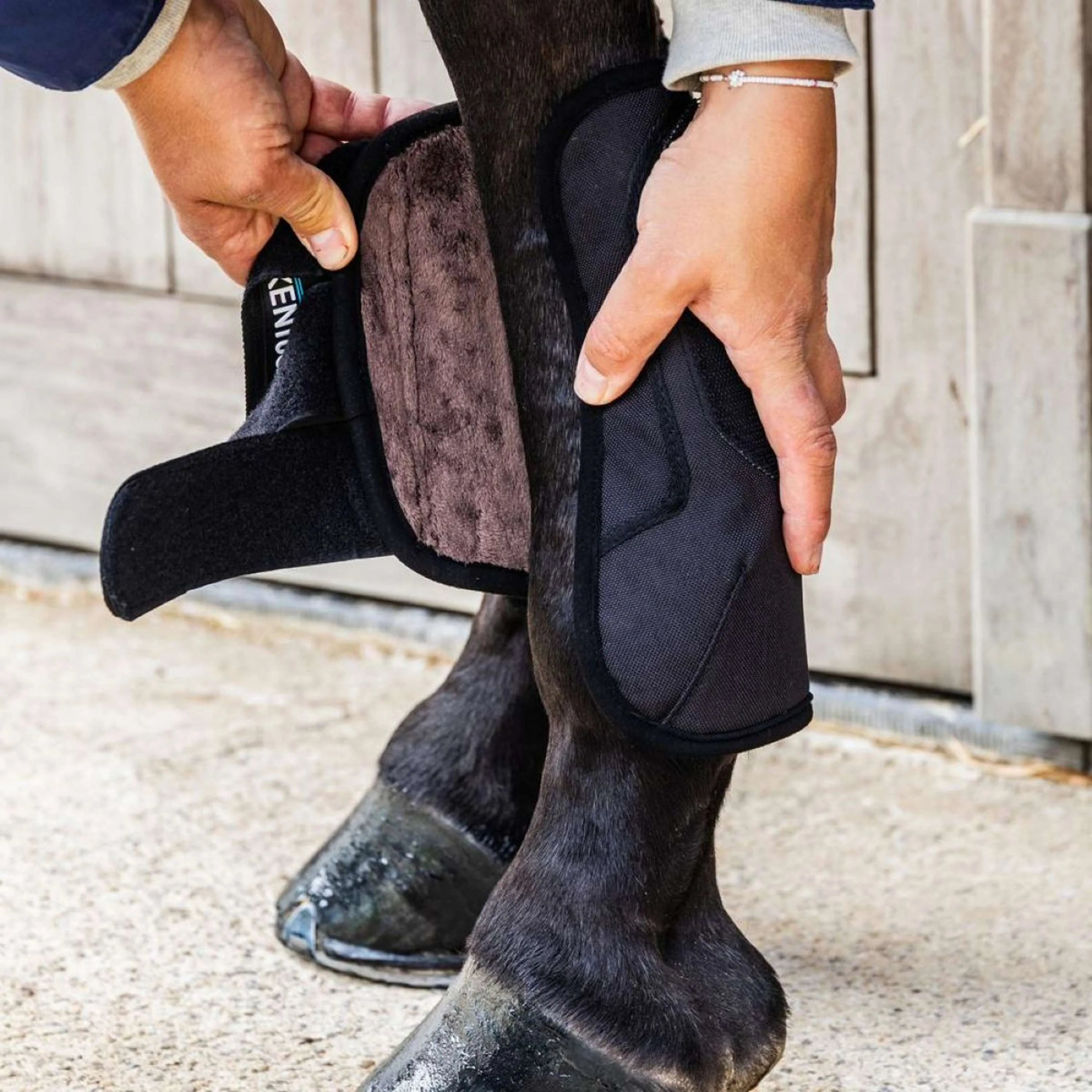 Kentucky Horsewear Eventing Boots 3D Air Flow Skin Friendly Front Schwarz - Image 2