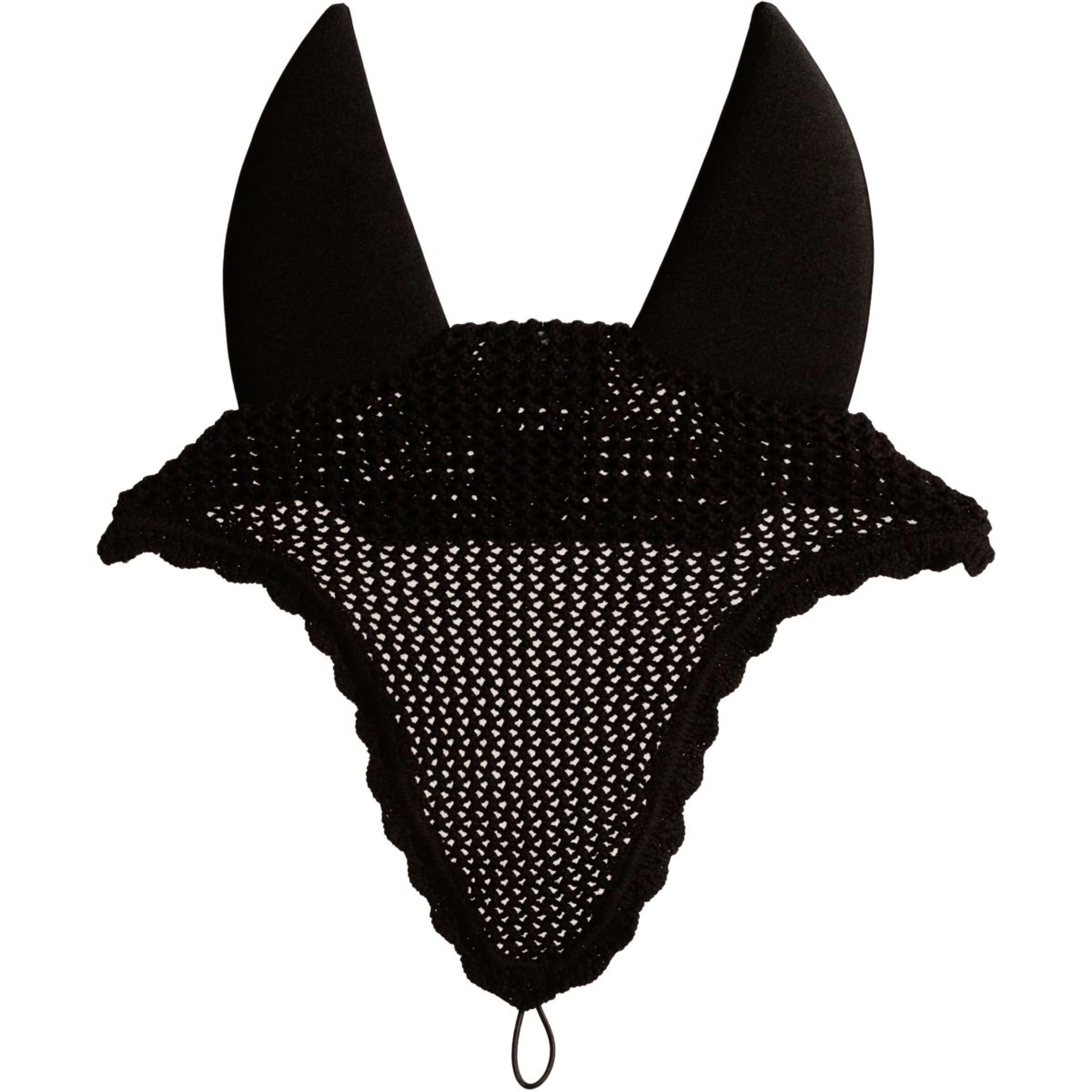 Kentucky Horsewear Fliegenhaube Long Soundless Schwarz