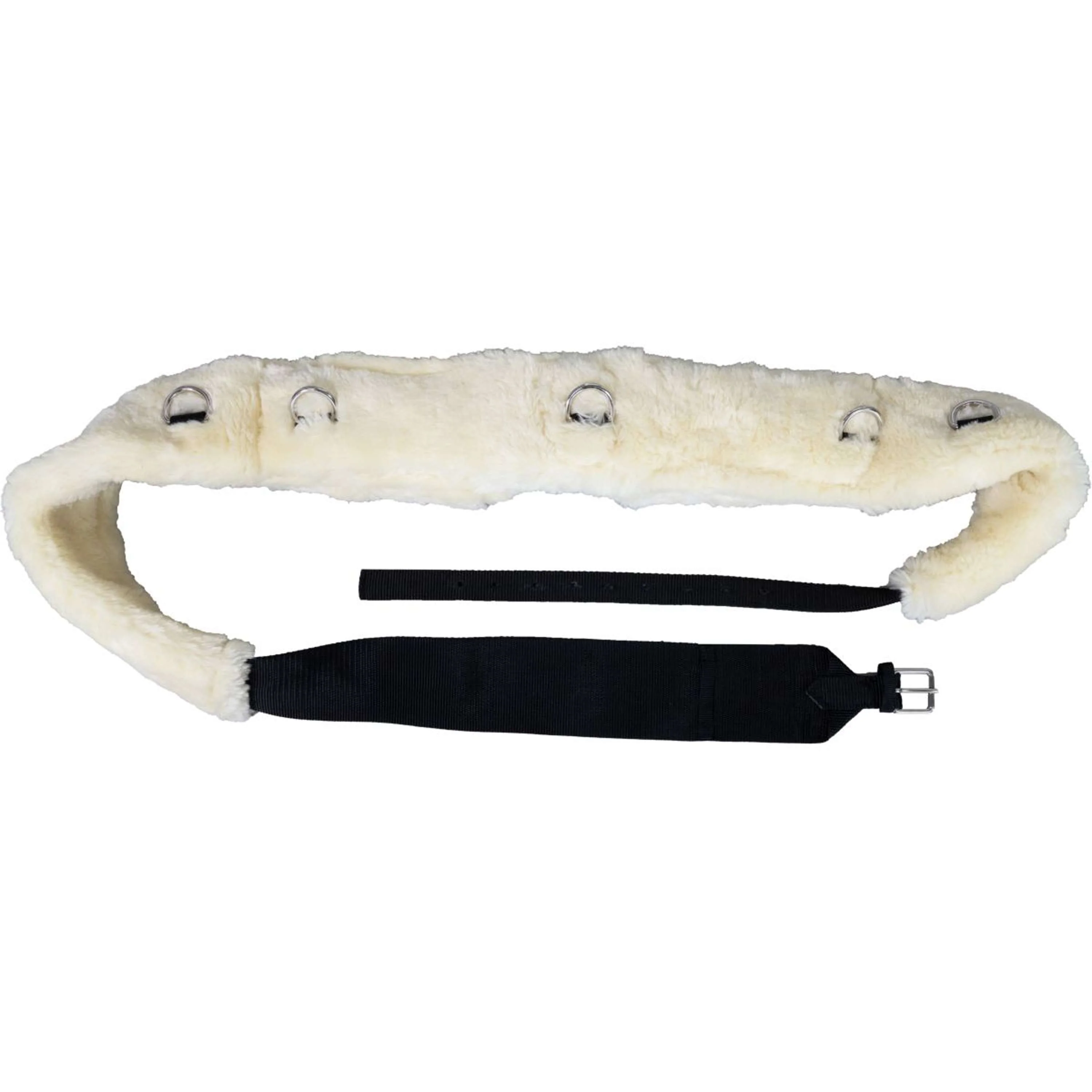 Kentucky Horsewear Longiergurt Sheepskin Schwarz