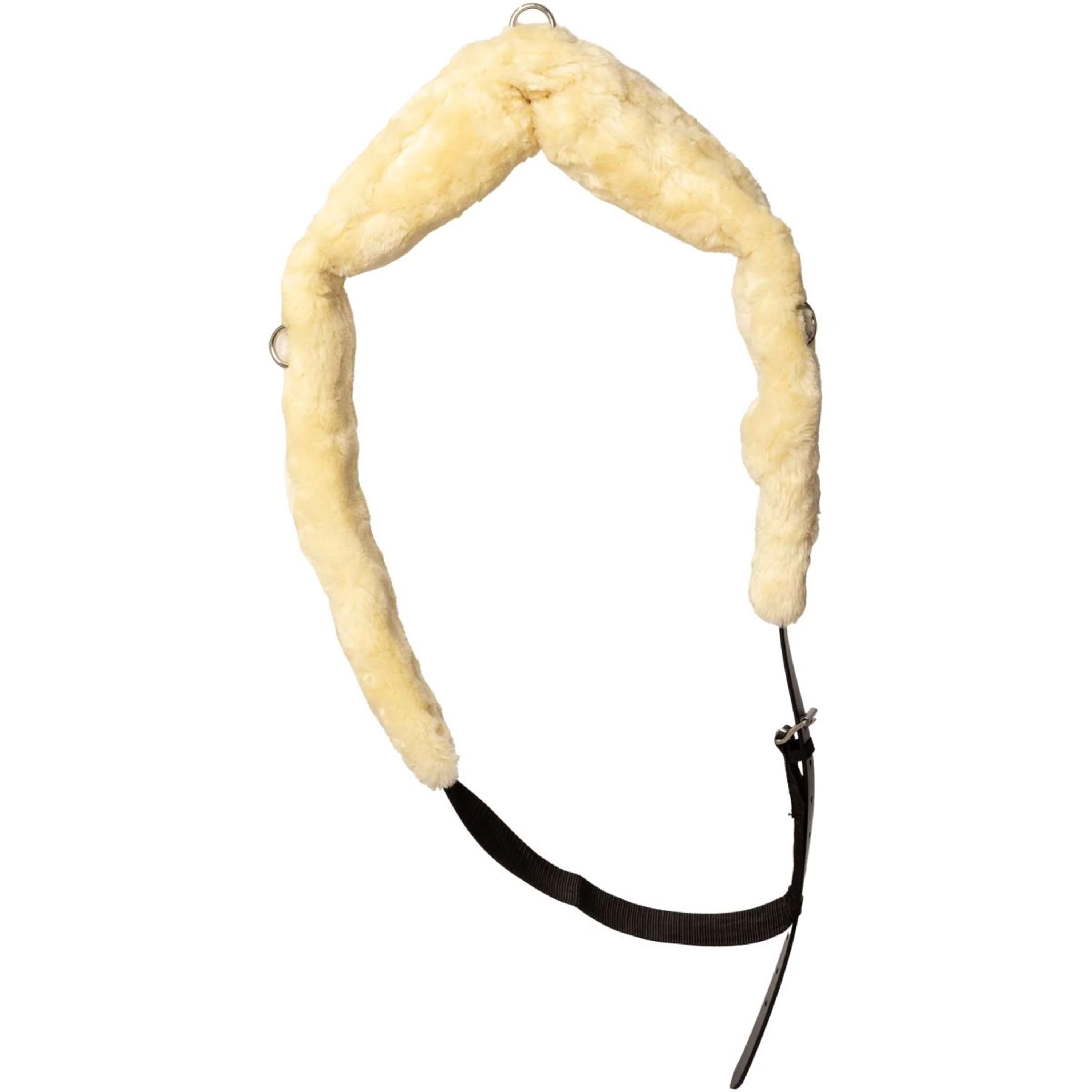 Kentucky Horsewear Longiergurt Sheepskin Schwarz - Image 3