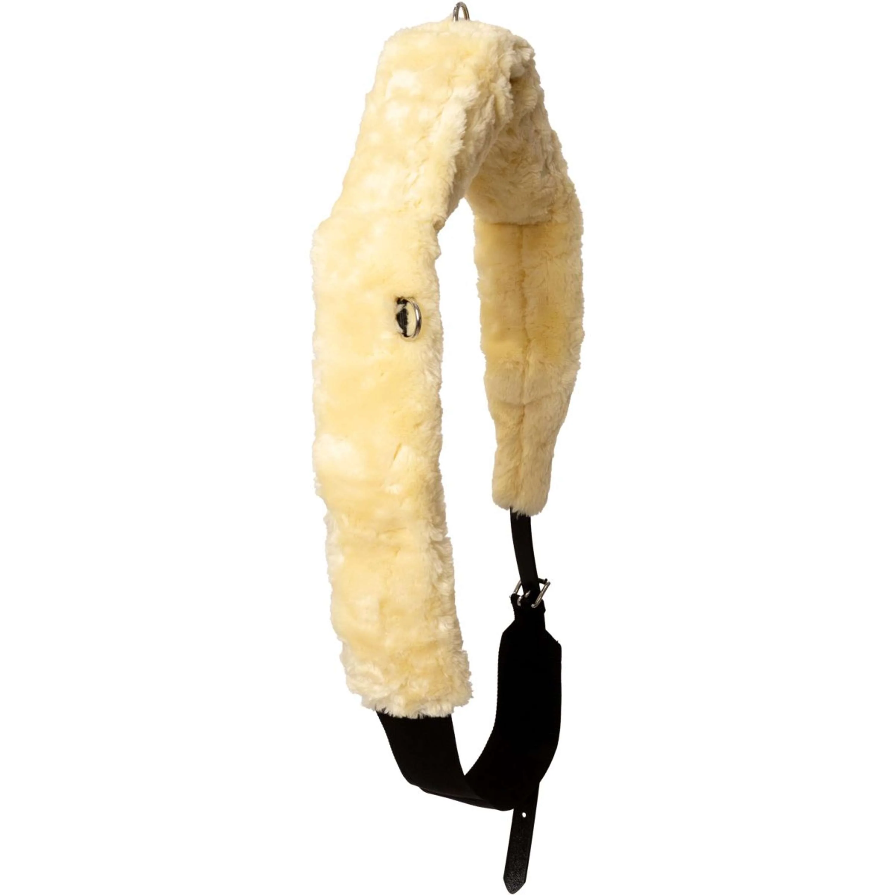 Kentucky Horsewear Longiergurt Sheepskin Schwarz - Image 4