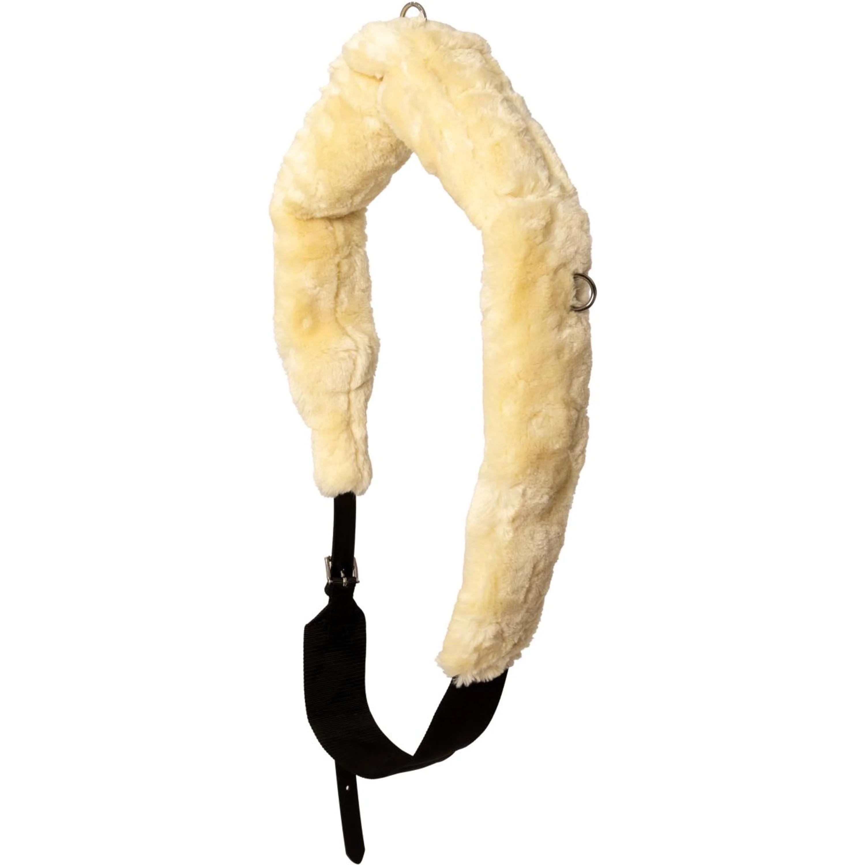 Kentucky Horsewear Longiergurt Sheepskin Schwarz - Image 5