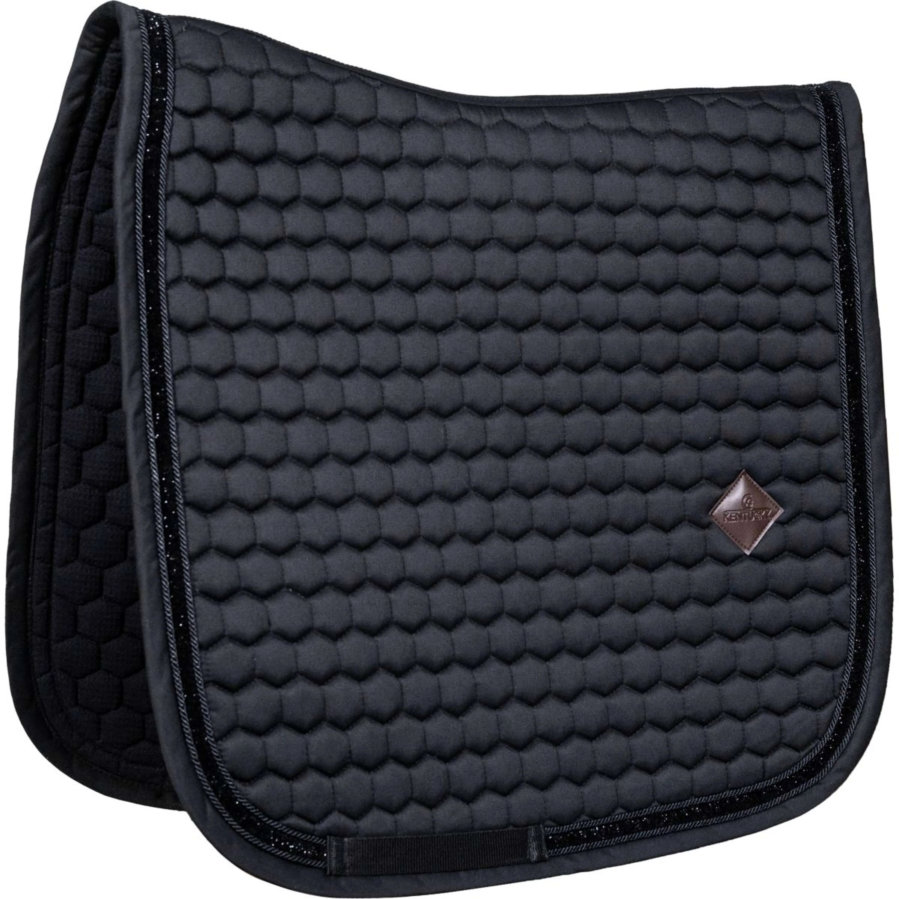 Kentucky Horsewear Schabracke Glitter Dressur Schwarz