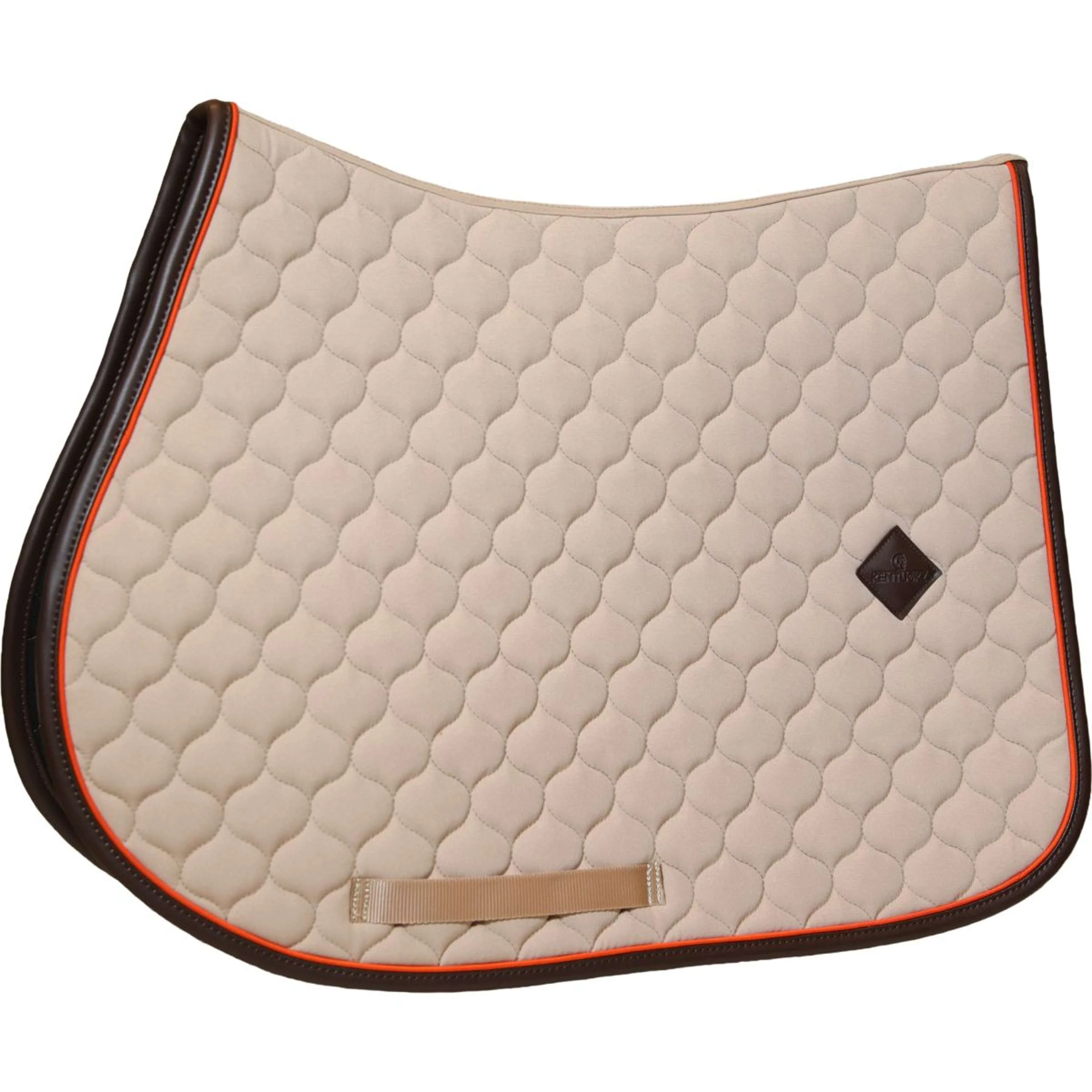 Kentucky Horsewear Schabracke Onion Quilt Leather Neon Springen Beige