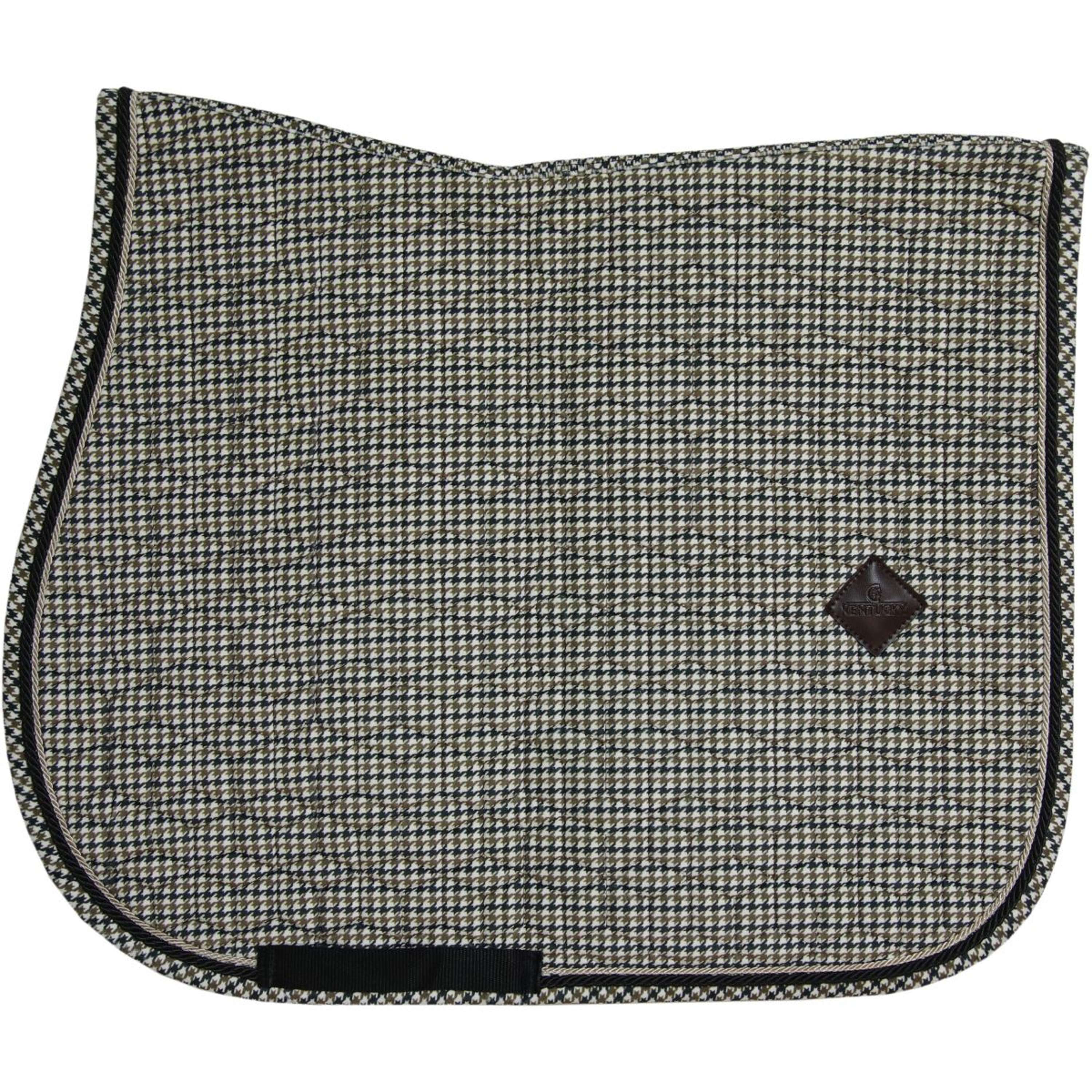 Kentucky Horsewear Schabracke Pied-de-Poule Springen Braun - Image 4
