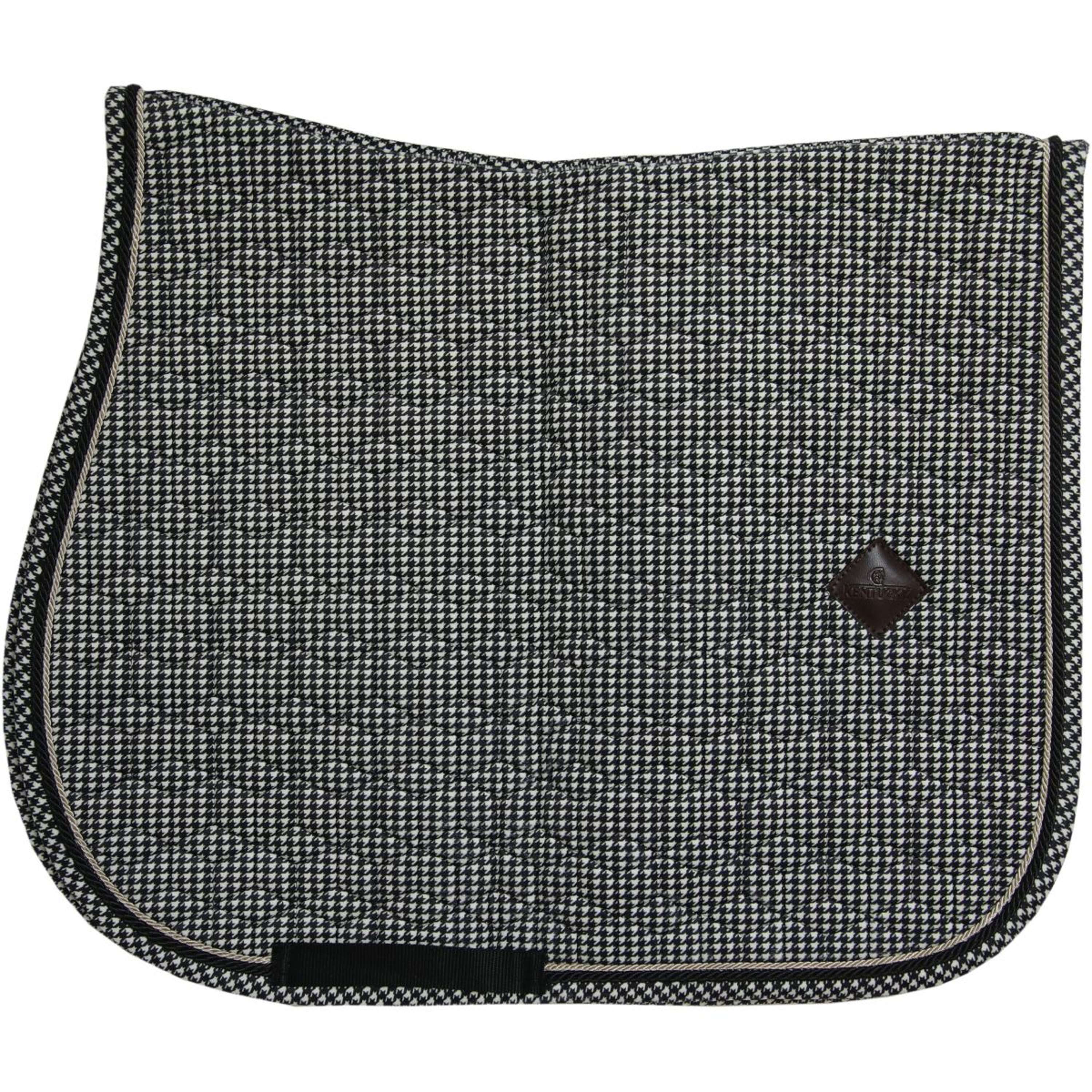 Kentucky Horsewear Schabracke Pied-de-Poule Springen Schwarz - Image 3