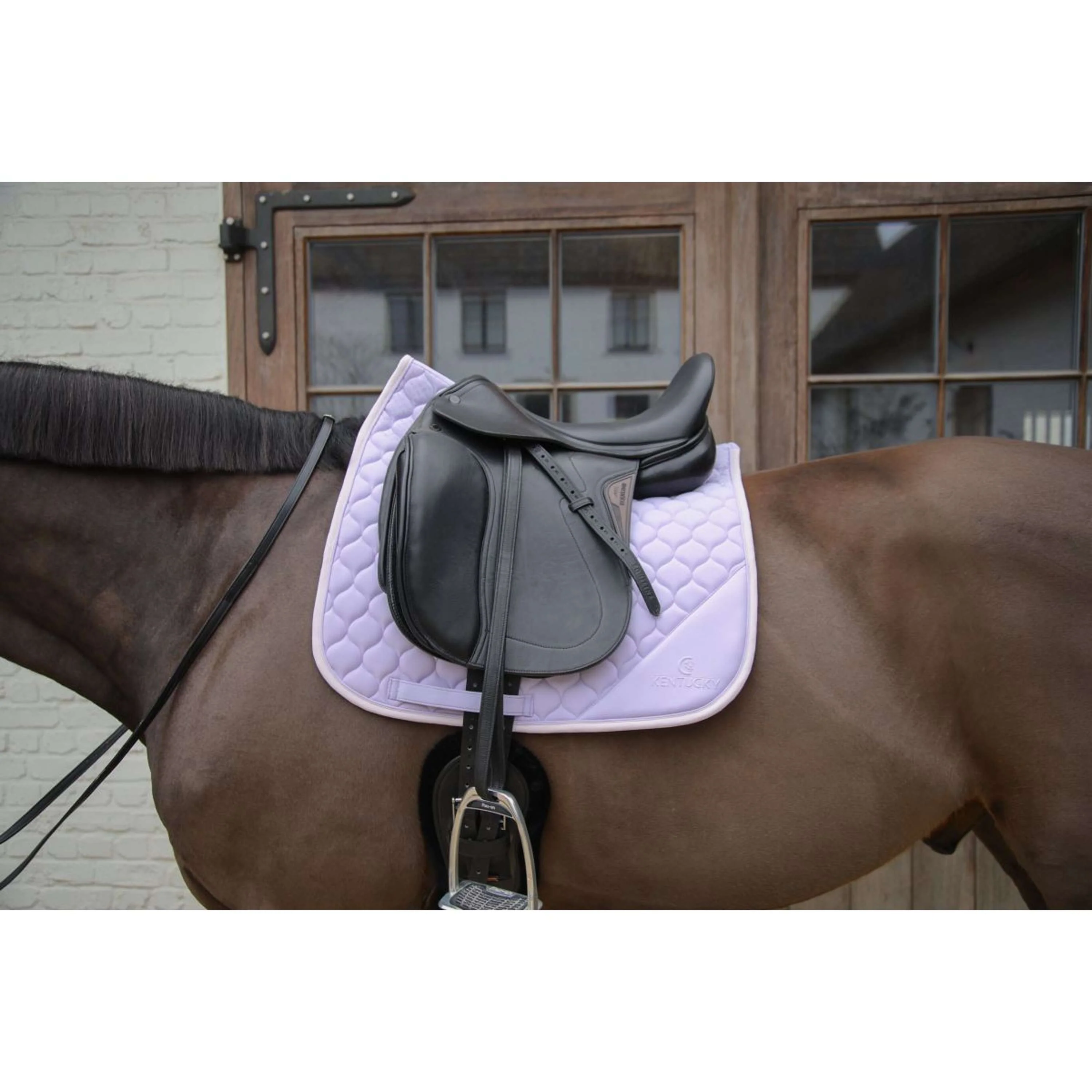 Kentucky Horsewear Schabracke Softshell Onion Quilt Dressur Hellviolett/Hellrosa - Image 7