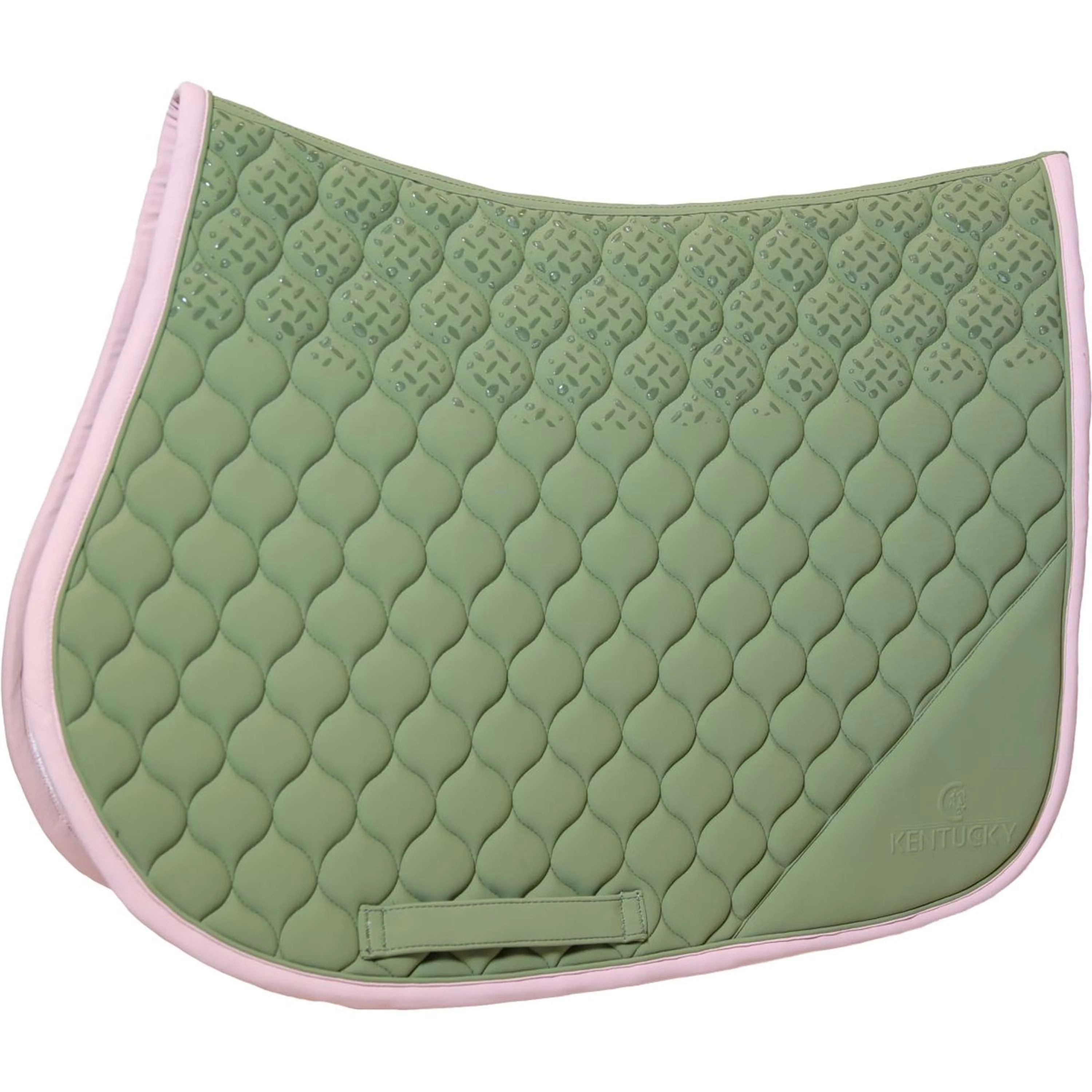 Kentucky Horsewear Schabracke Softshell Onion Quilt Springen Khaki/Altrosa