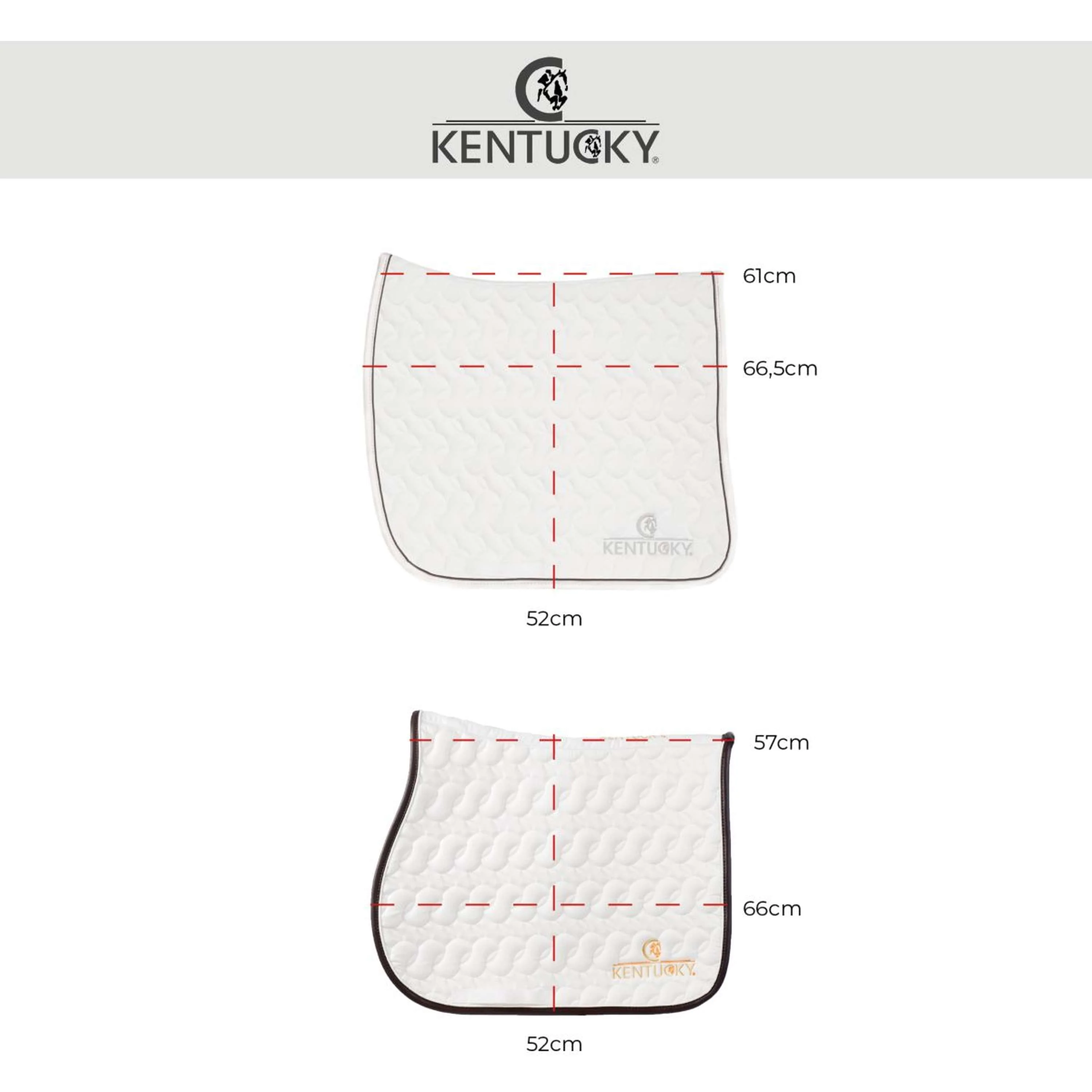 Kentucky Sattelschoner Springen Navy - Image 9