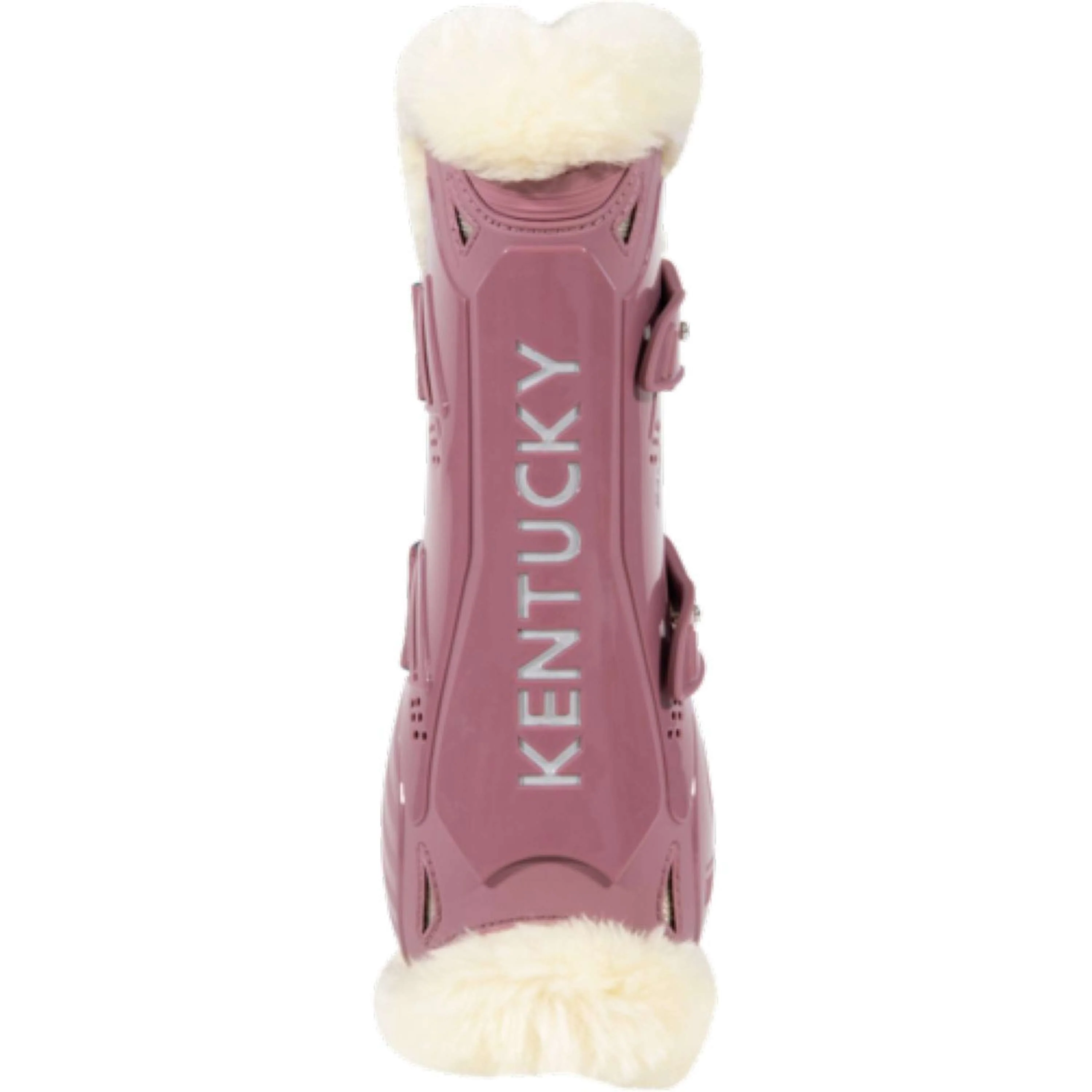 Kentucky Gamaschen Bamboo Elastic Vegan Sheepskin Altrosa - Image 3