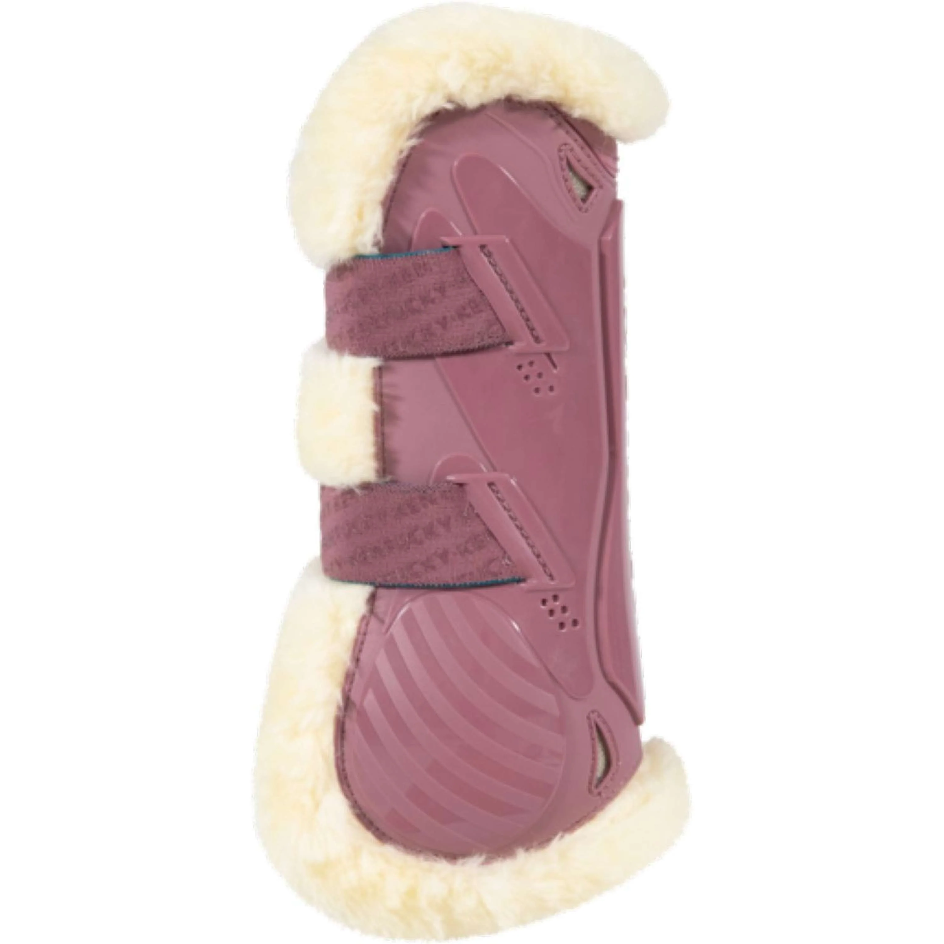 Kentucky Gamaschen Bamboo Elastic Vegan Sheepskin Altrosa - Image 4