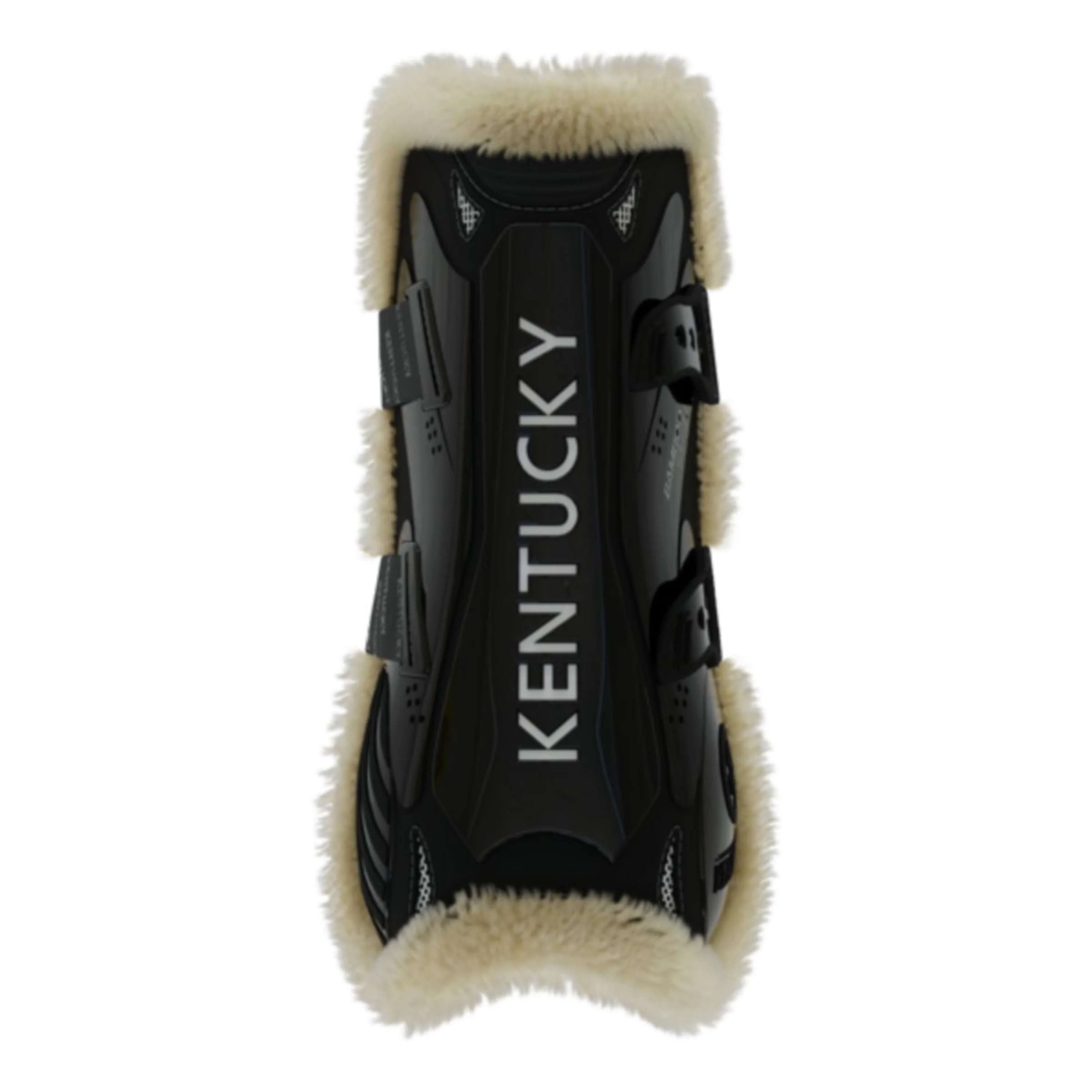 Kentucky Gamaschen Bamboo Elastic Vegan Sheepskin Schwarz - Image 6