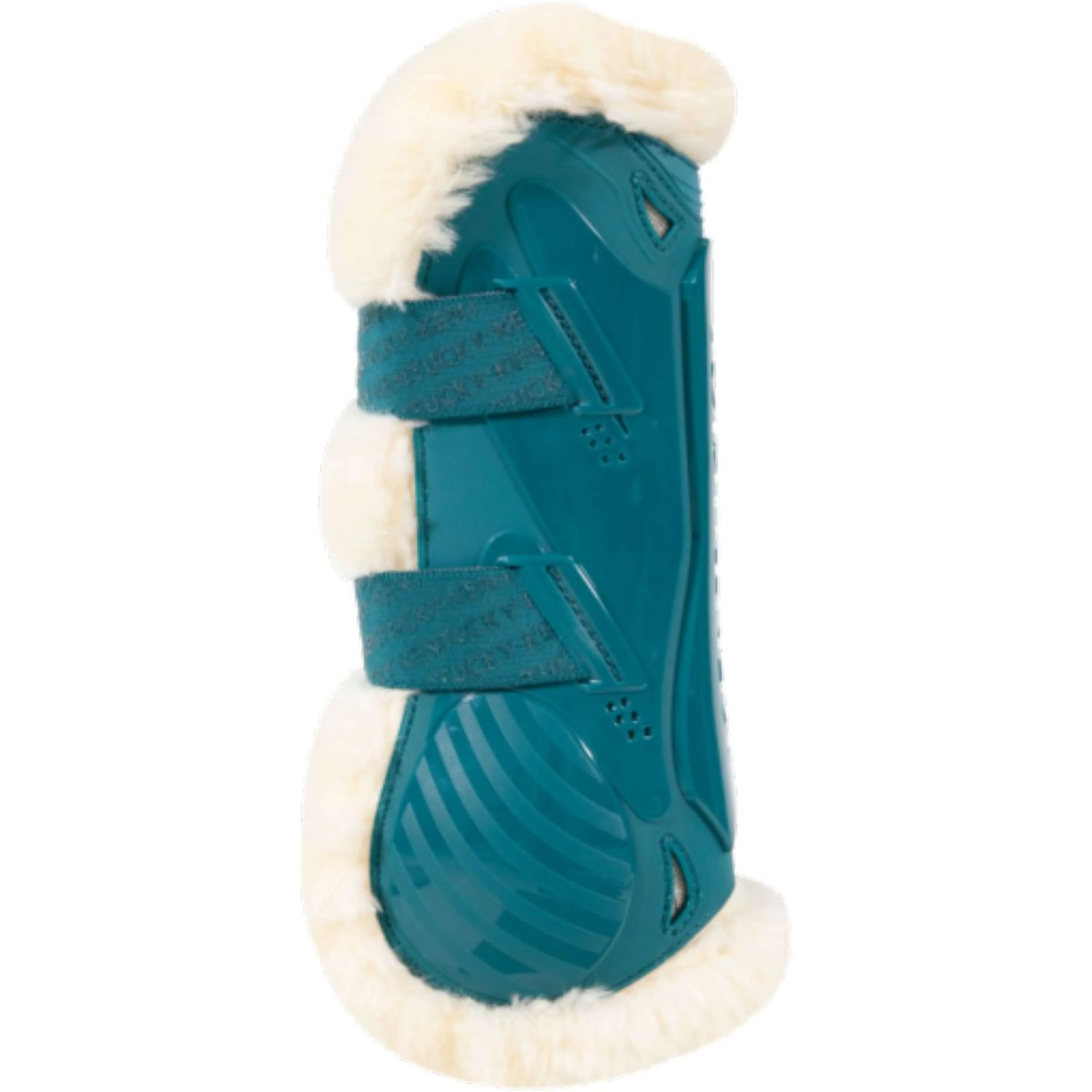 Kentucky Gamaschen Bamboo Elastic Vegan Sheepskin Smaragdgrün - Image 5