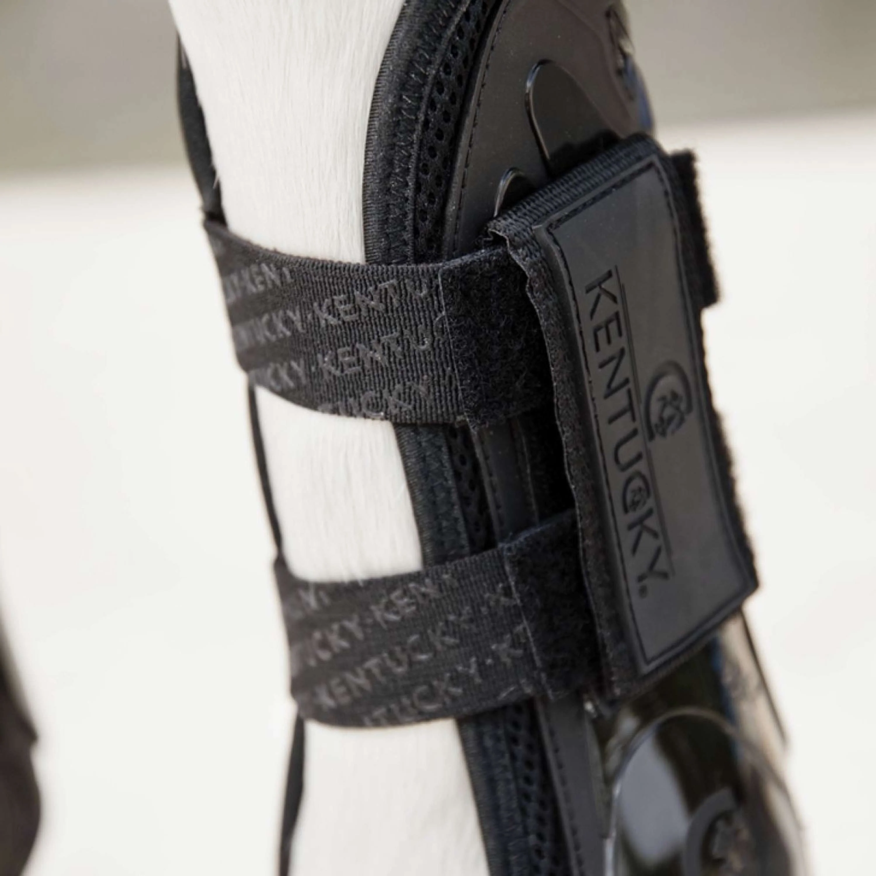 Kentucky Horsewear Sehnenschutz Velcro Schwarz - Image 3