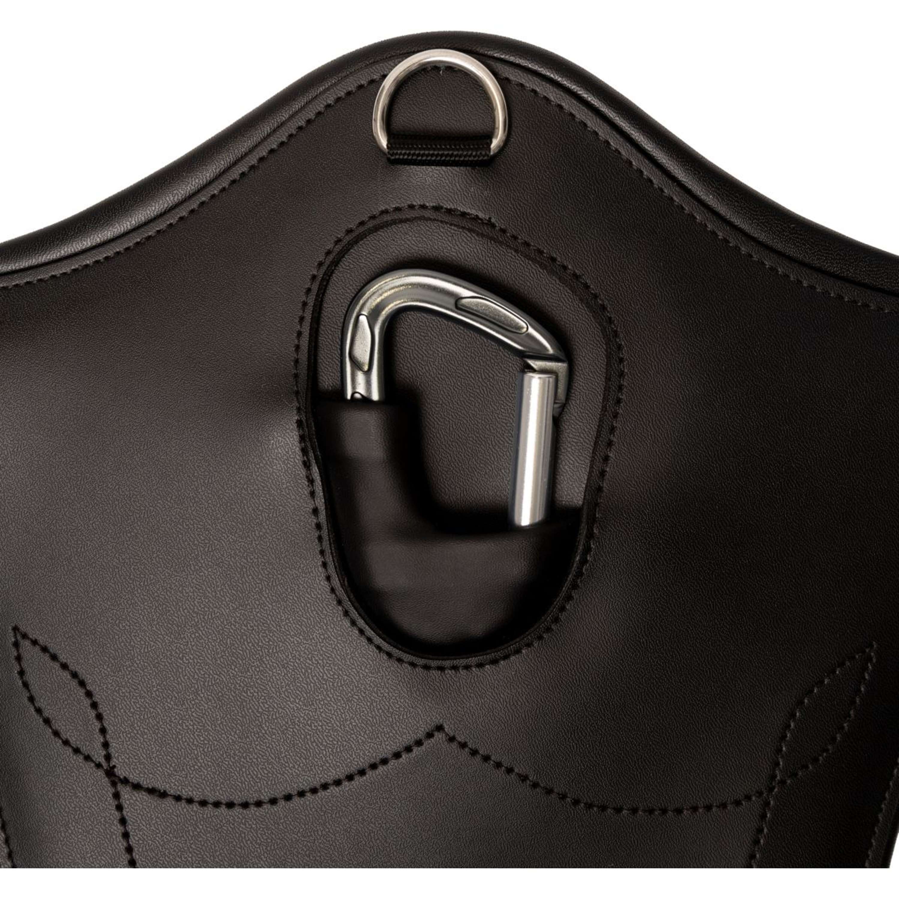 Kentucky Horsewear Spring Sattelgurt Bauchtasche Anatomic Schwarz - Image 5