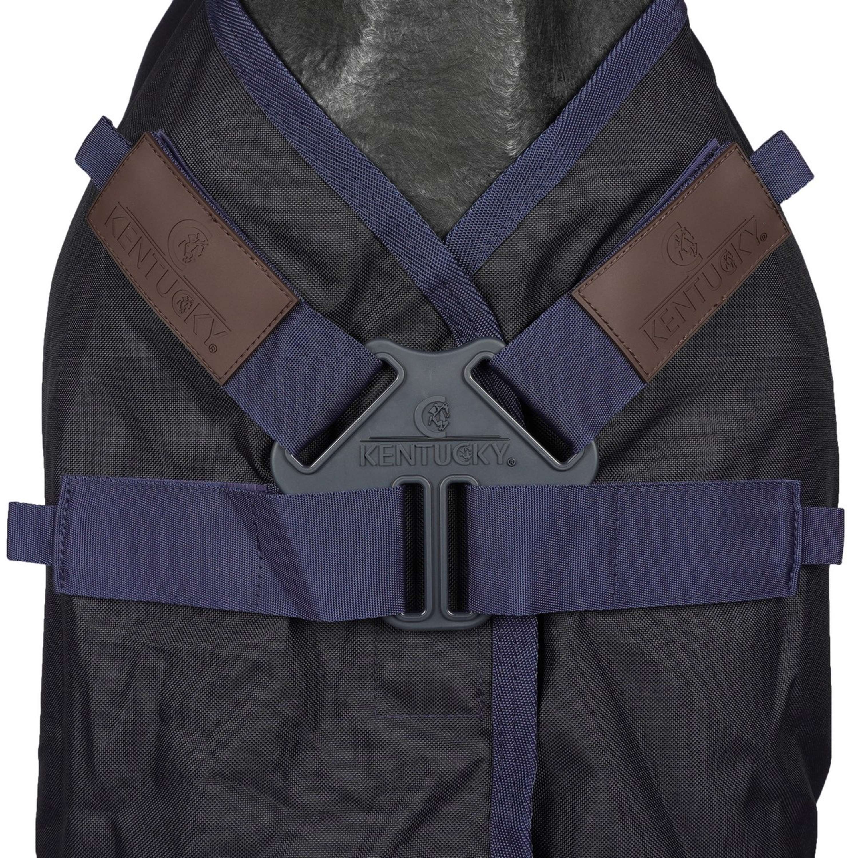 Kentucky Turnout Rug All Weather Comfort Waterproof 100g Navy - Image 7