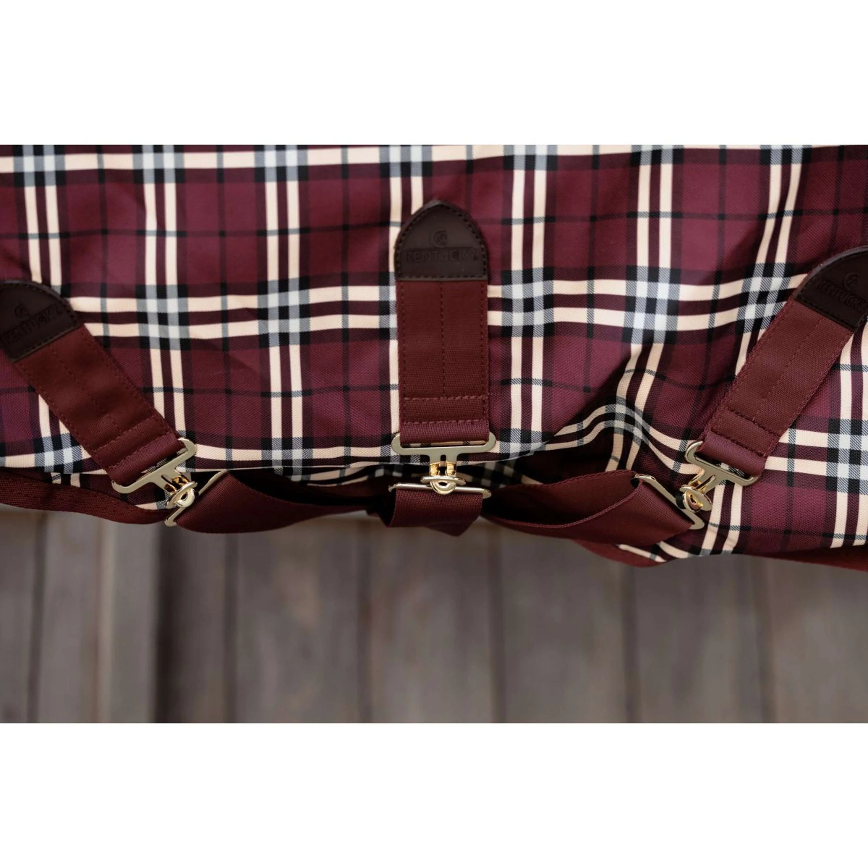 Kentucky Horsewear Winterdecke All Weather Waterproof Comfort 200g Bordeaux - Image 3