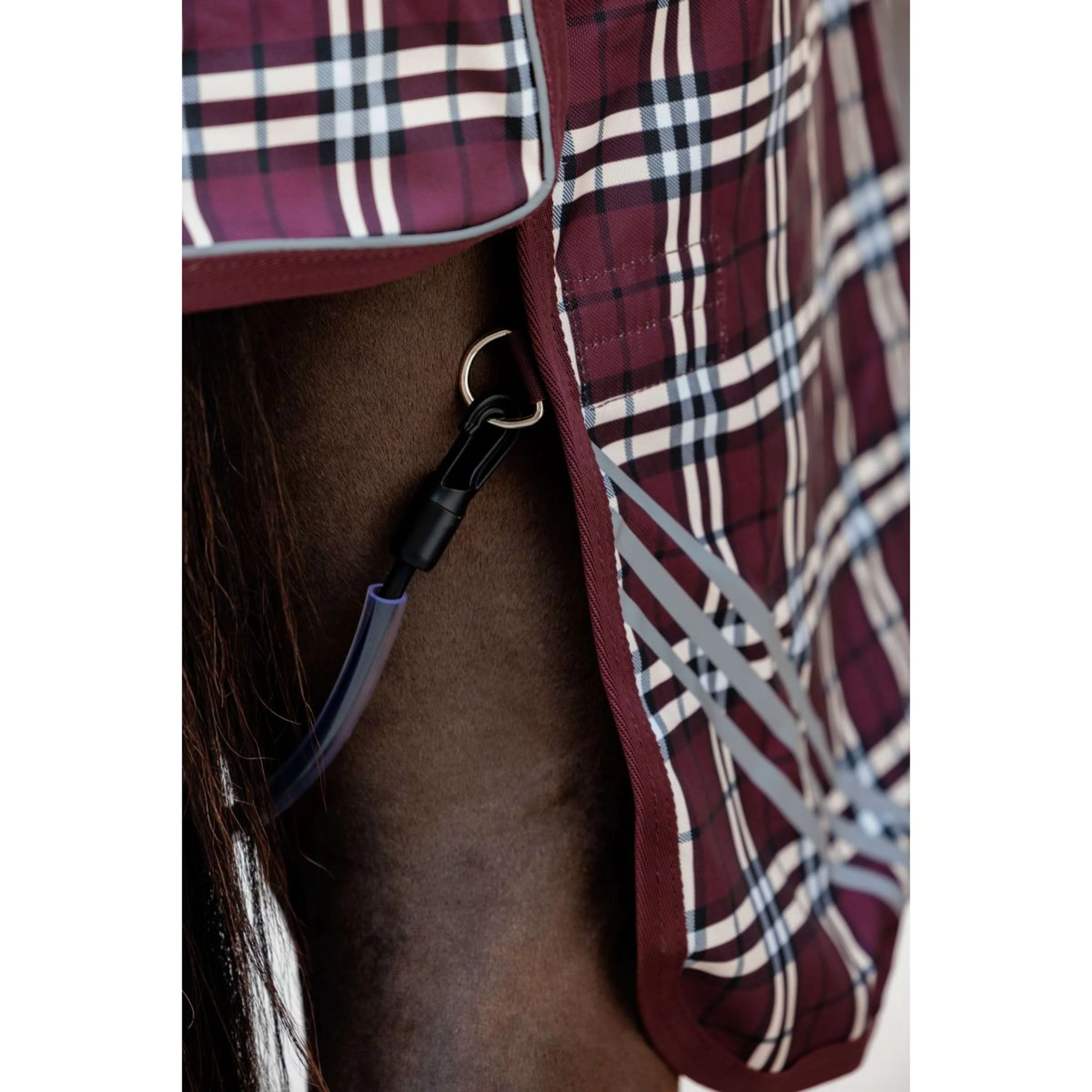 Kentucky Horsewear Winterdecke All Weather Waterproof Comfort 200g Bordeaux - Image 7