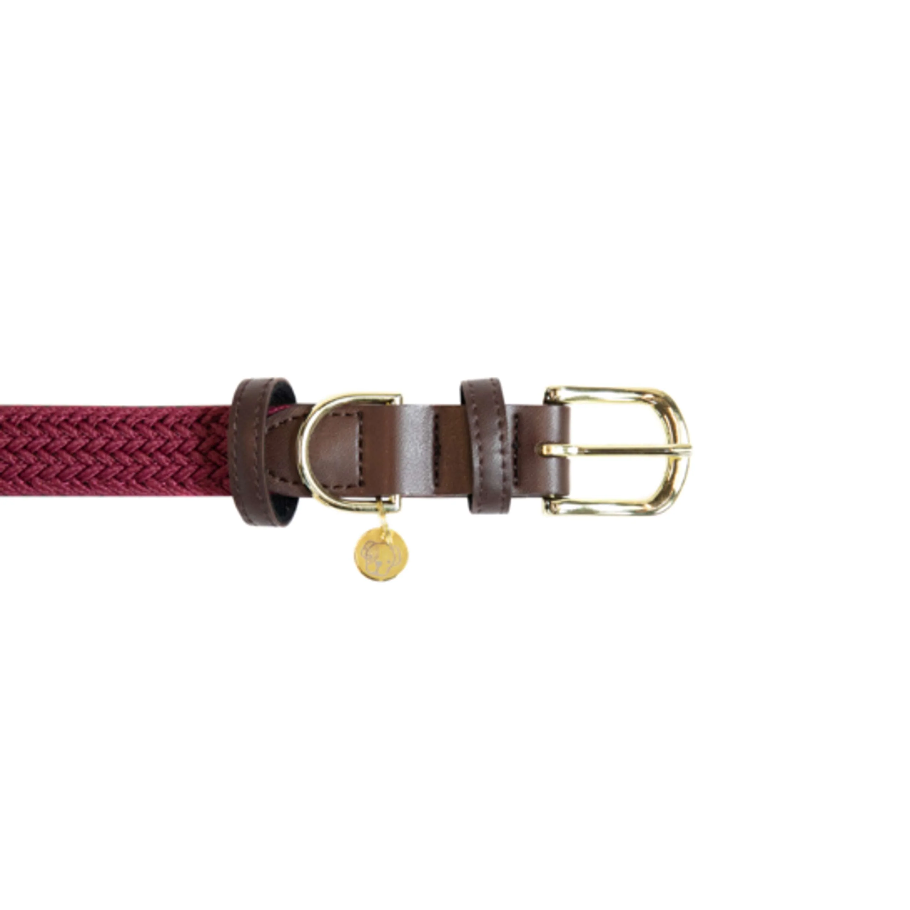 Kentucky Kragen Plaited Nylon Bordeaux - Image 3