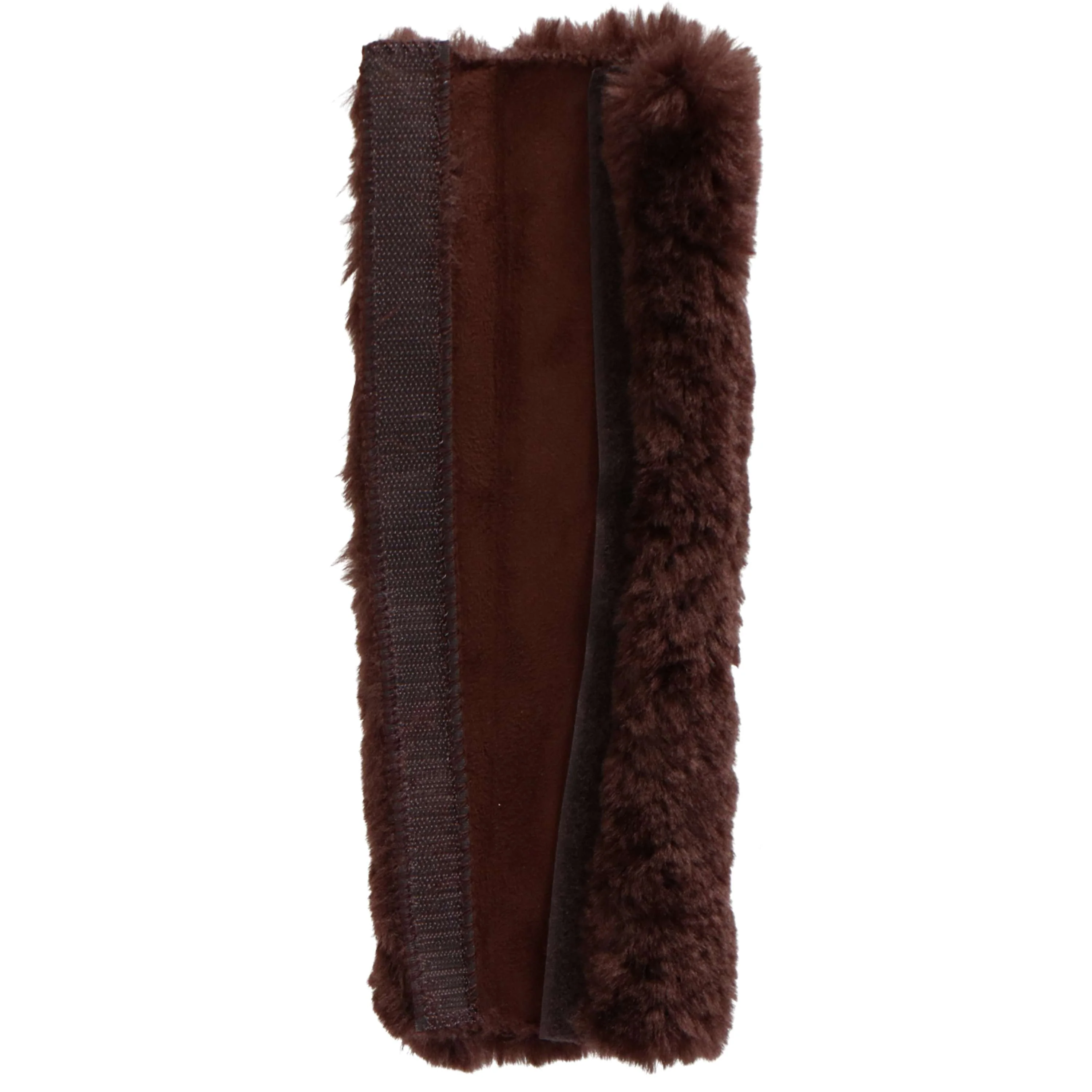 Kentucky Nasenriemenüberzug Sheepskin Braun - Image 3